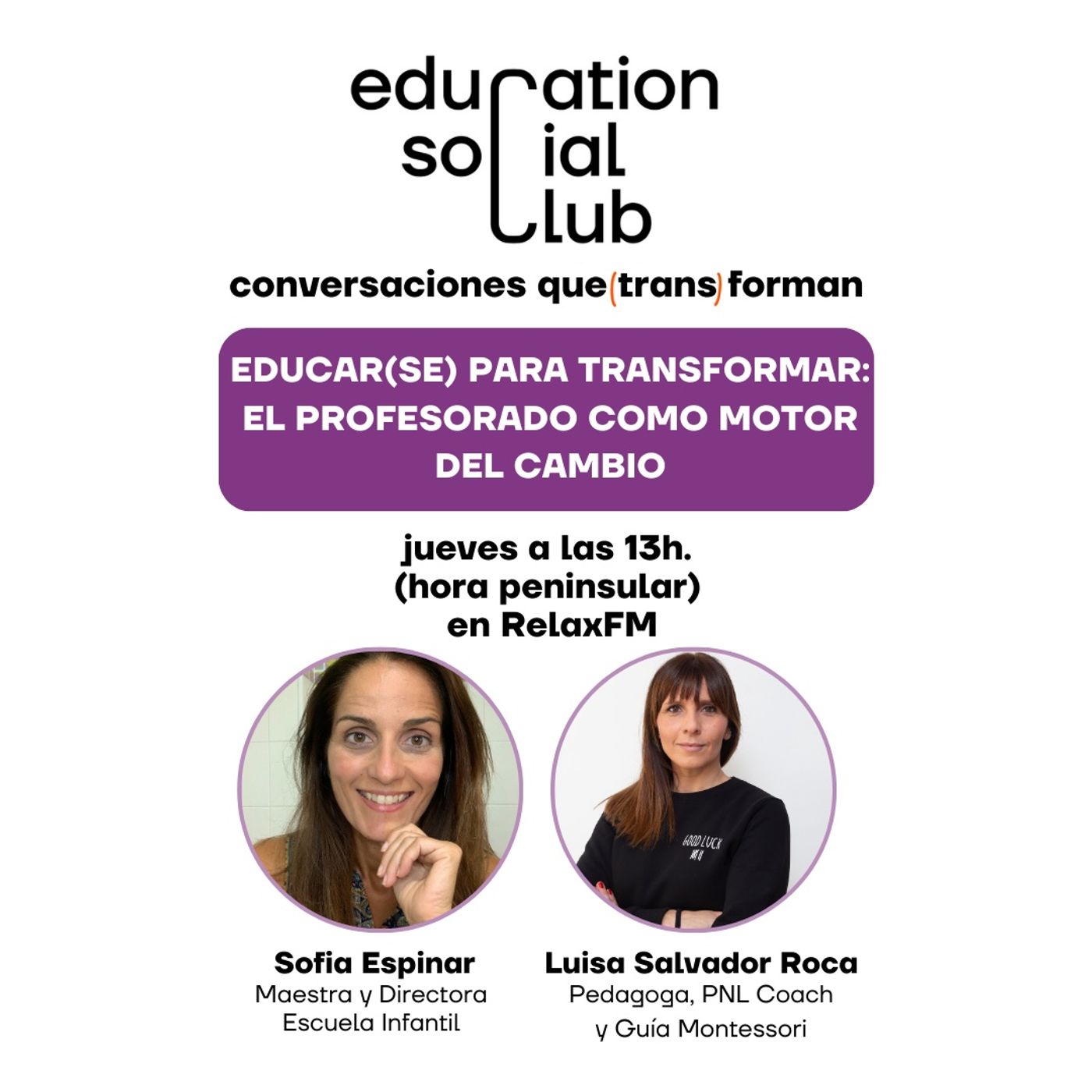 Educar(se) Para TRANSFORMAR: El Profesorado Como Motor del Cambio | Sofía Espinar episode artwork