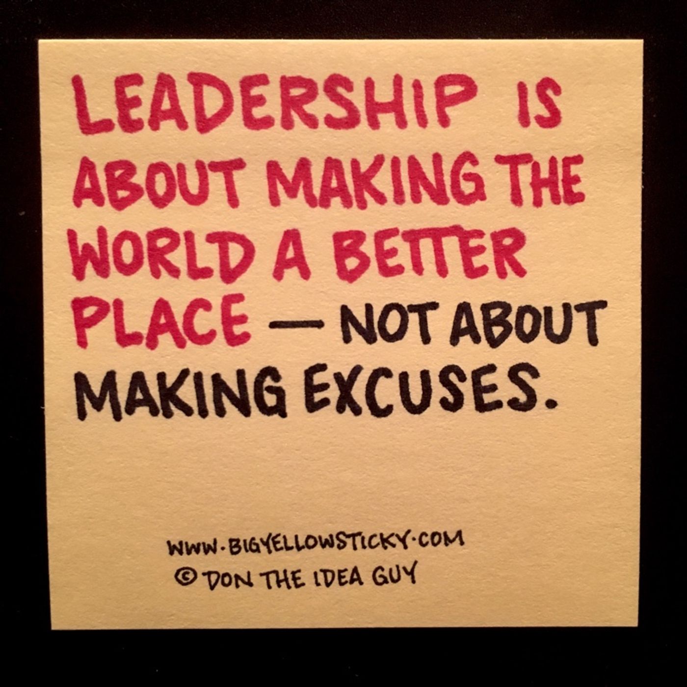 Leaders In The Making : BYS 190
