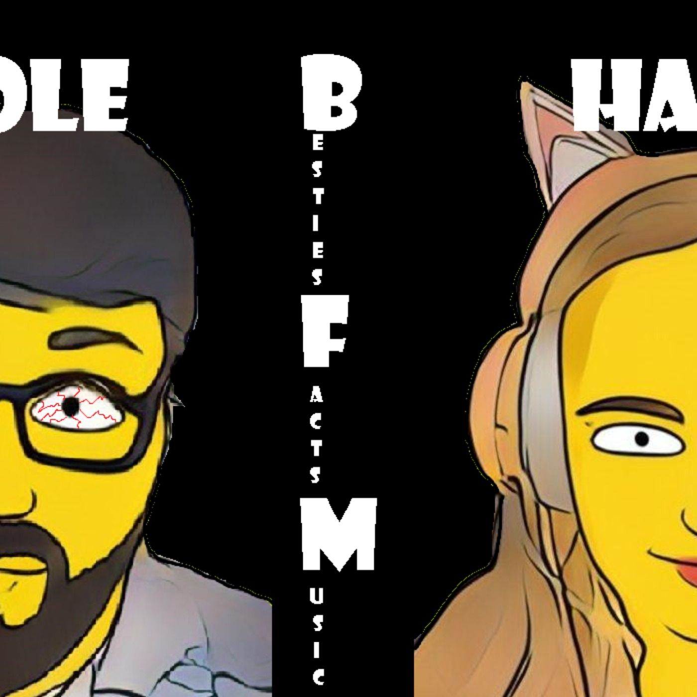 Besties Facts and Music :Frightober 2023 Monsters and where they come from...kinda episode artwork