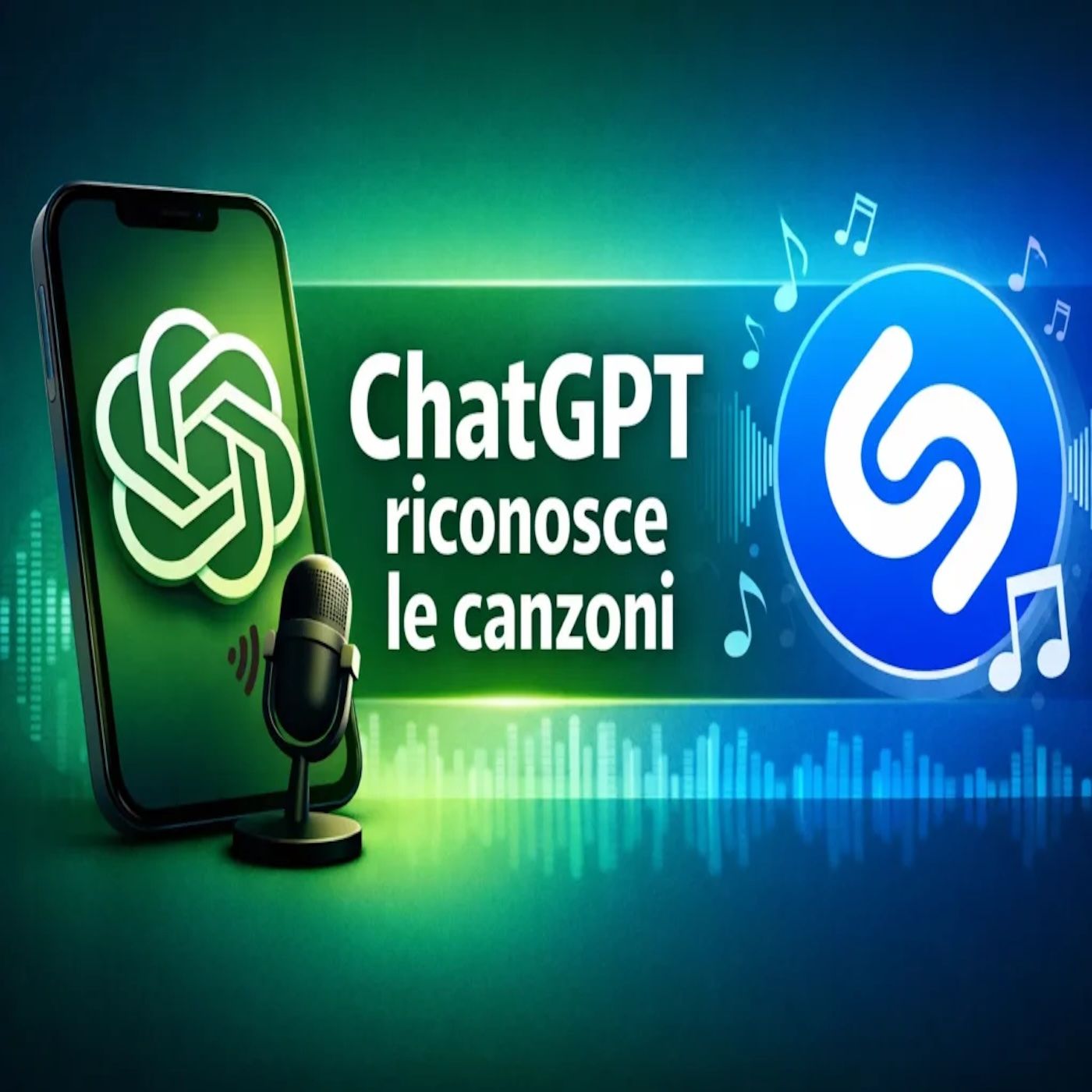 ChatGPT riconosce le canzoni: arriva Shazam nella chat episode artwork