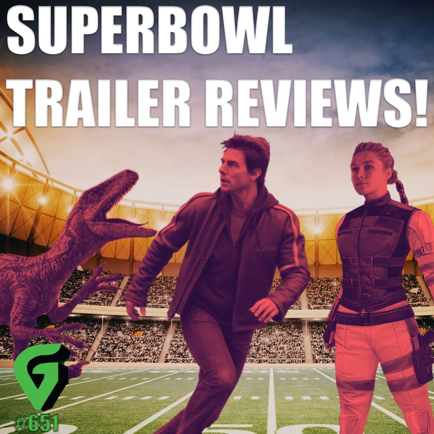 cover of episode Thunderbolts & More Superbowl Trailer Reviews : GV 651 Full Episode