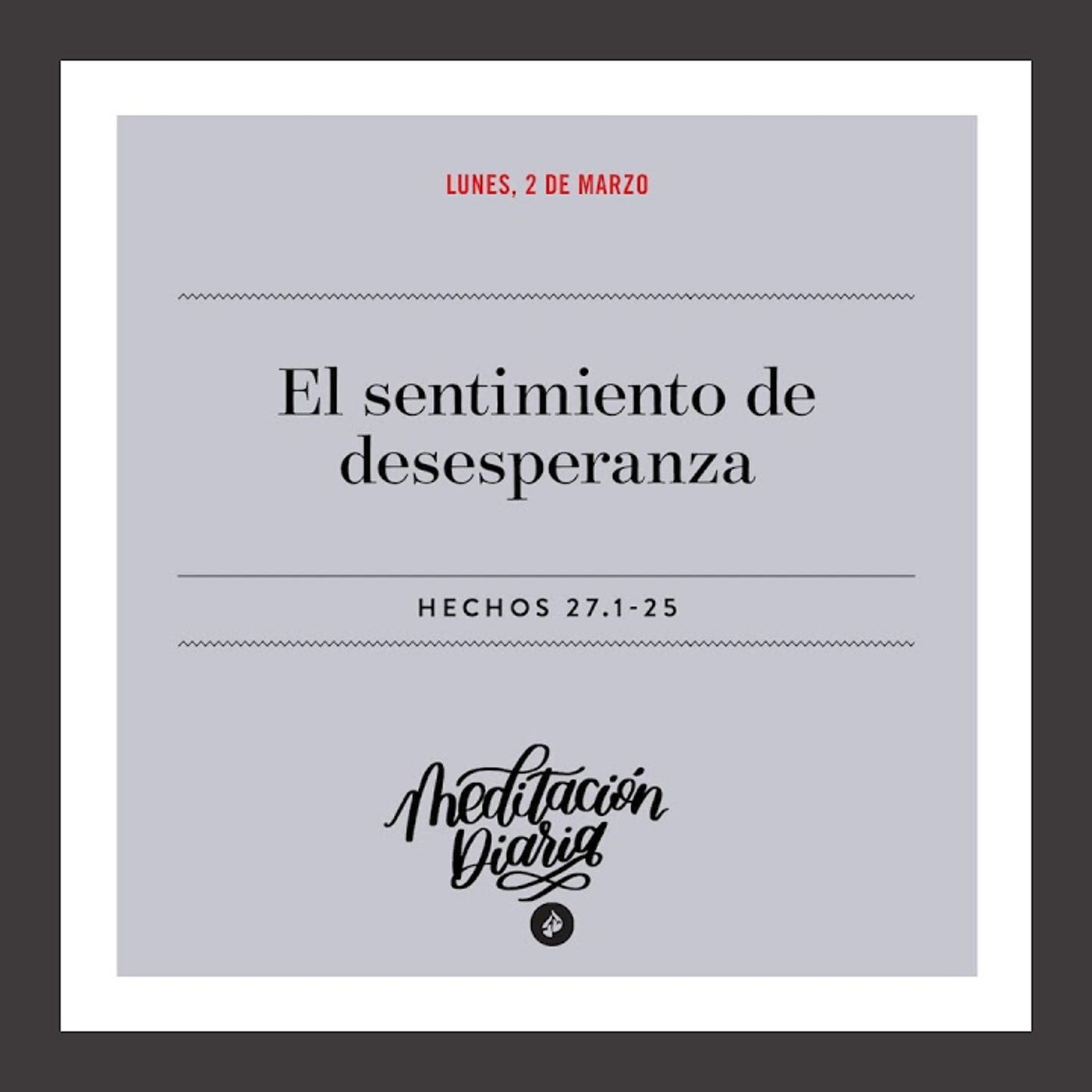 El sentimiento de desesperanza episode artwork