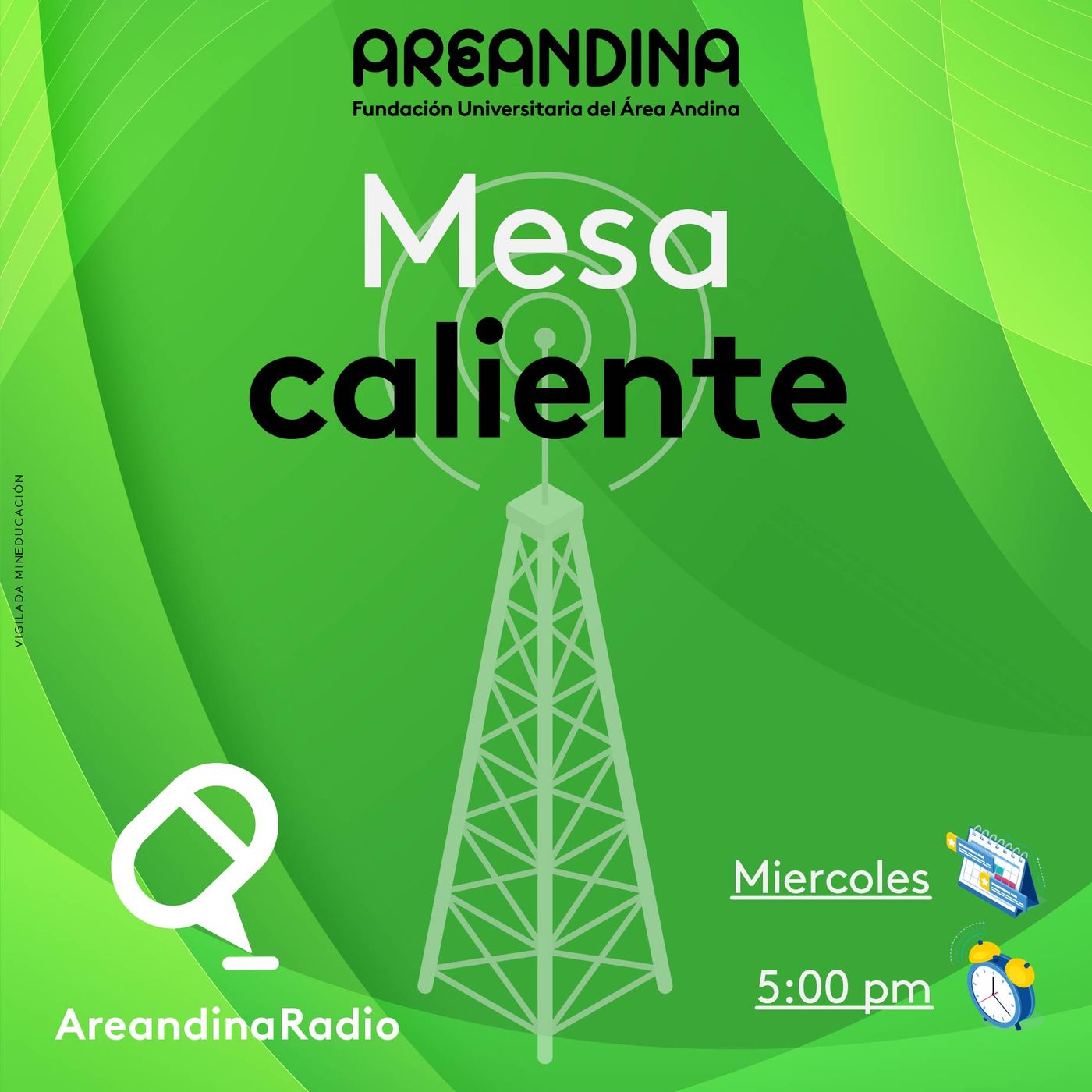 Mesa caliente - Areandina Radio podcast artwork