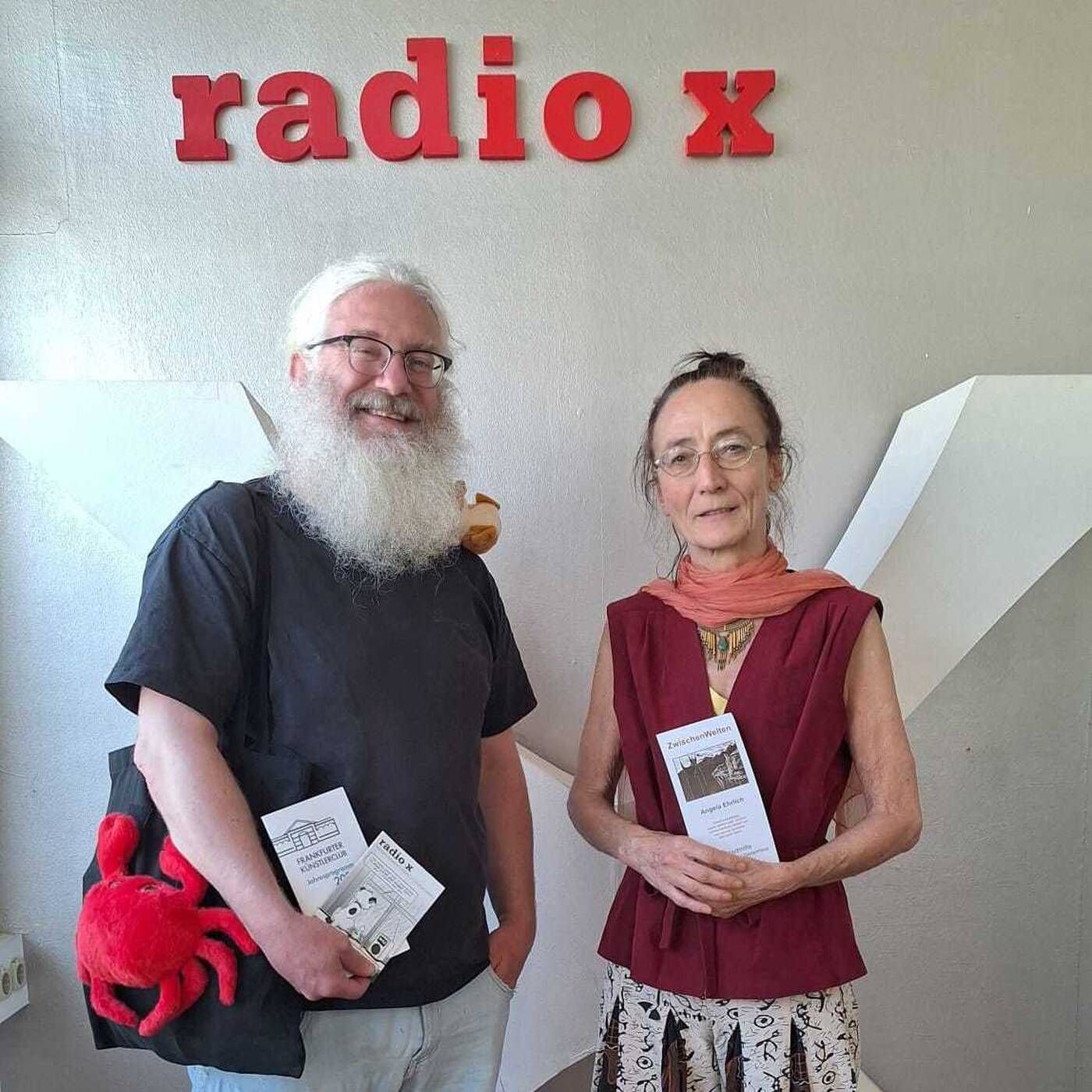 SÖREN PÜRSCHEL - Künstlerclub - ANGELA EHRLICH - Ausstellung ZwischenWelten - Holzschnitt - Frankfurt - [ GERMANY ] episode artwork