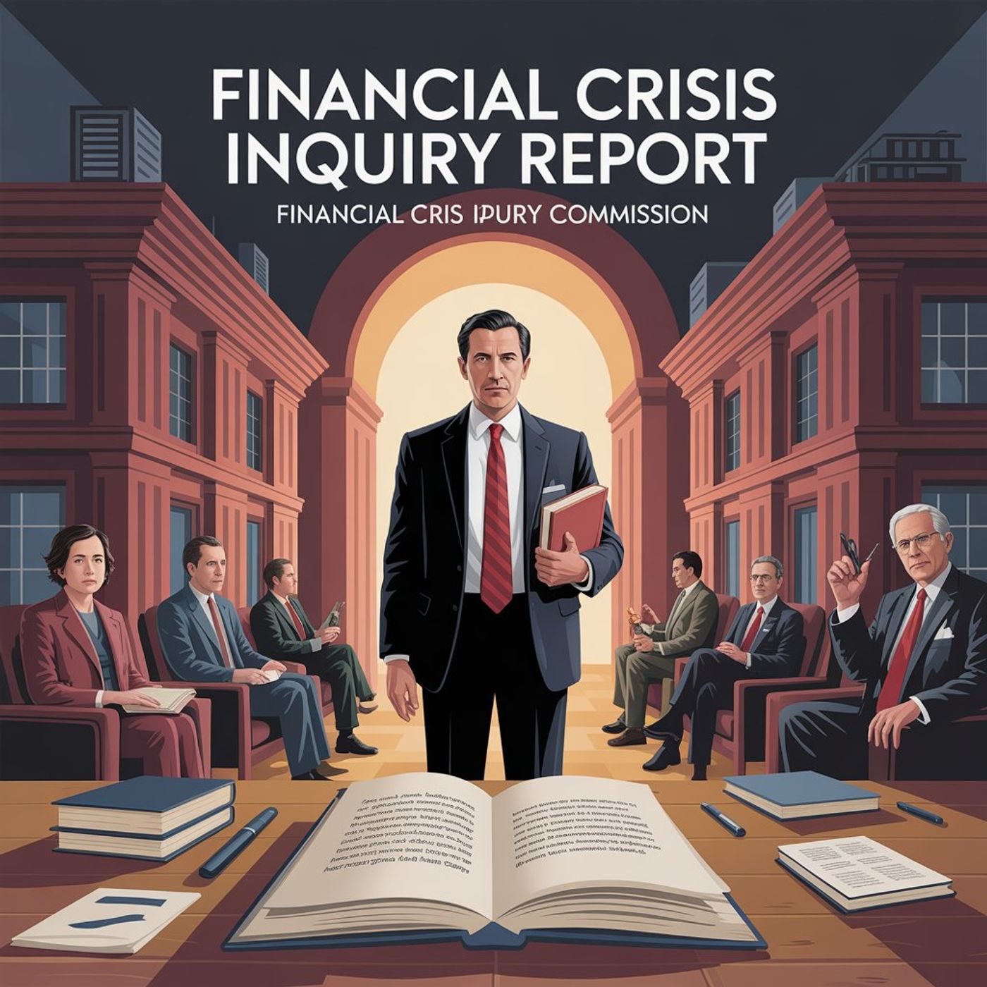 Financial Crisis Inquiry Report cover art