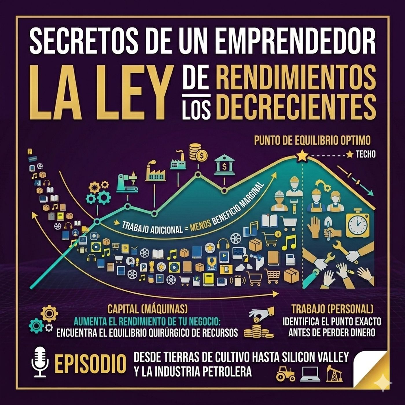 La ley de los rendimientos decrecientes. Aumente el rendimiento de su negocio.