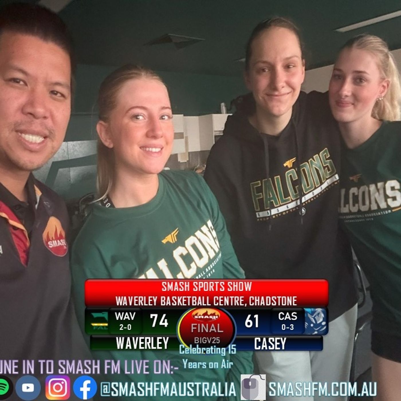 SSS15THYR: Waverley Falcons BigV25 VYCW Week 2 Post Game Interviews 230325