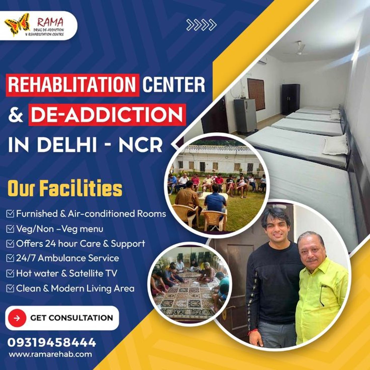 No.1 Rehabilitation Centre in Delhi for podcast artwork
