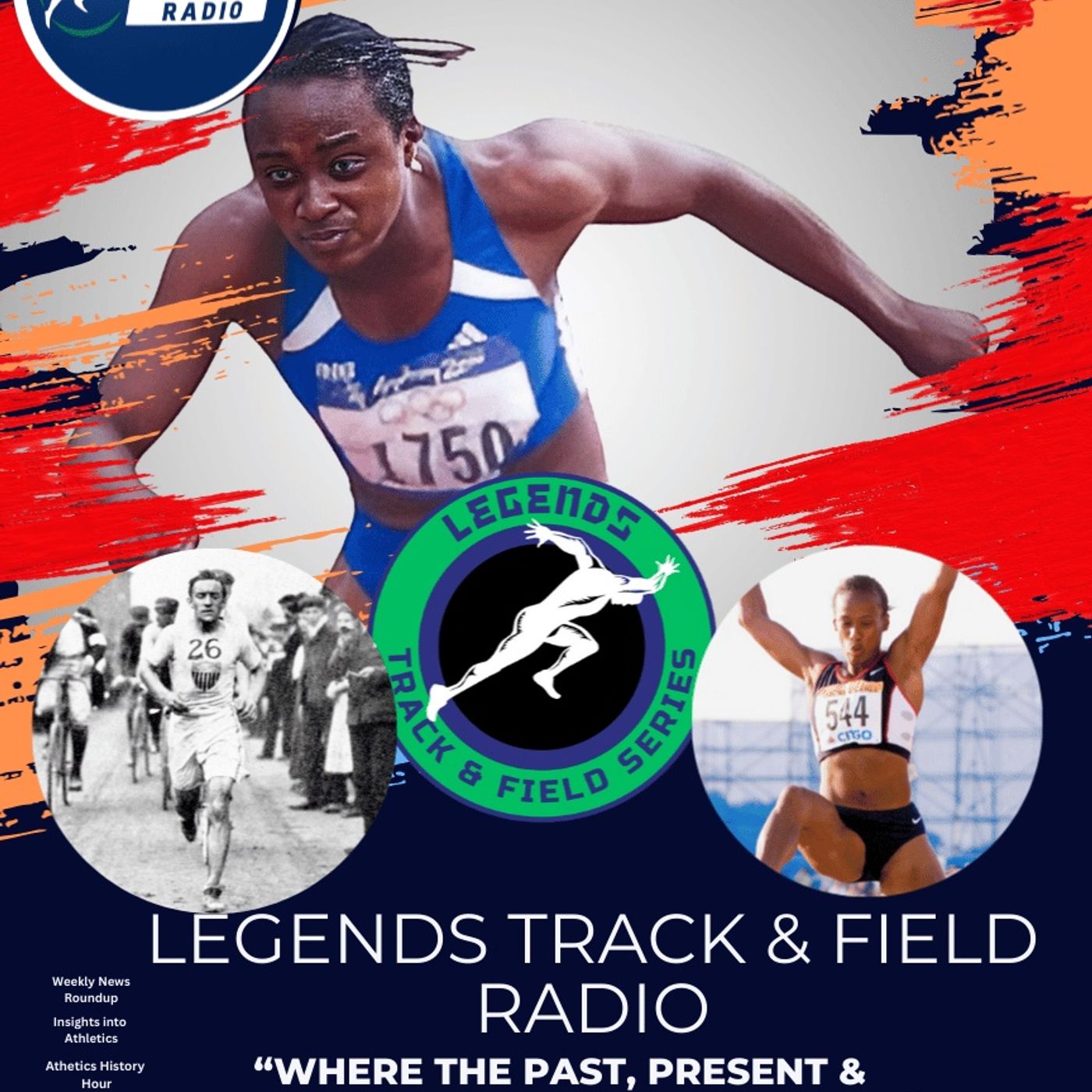 LTF Radio Week 3 Program Featuring Insight into Athletics with a focus on the Heptathlon and Eunice Barber episode artwork