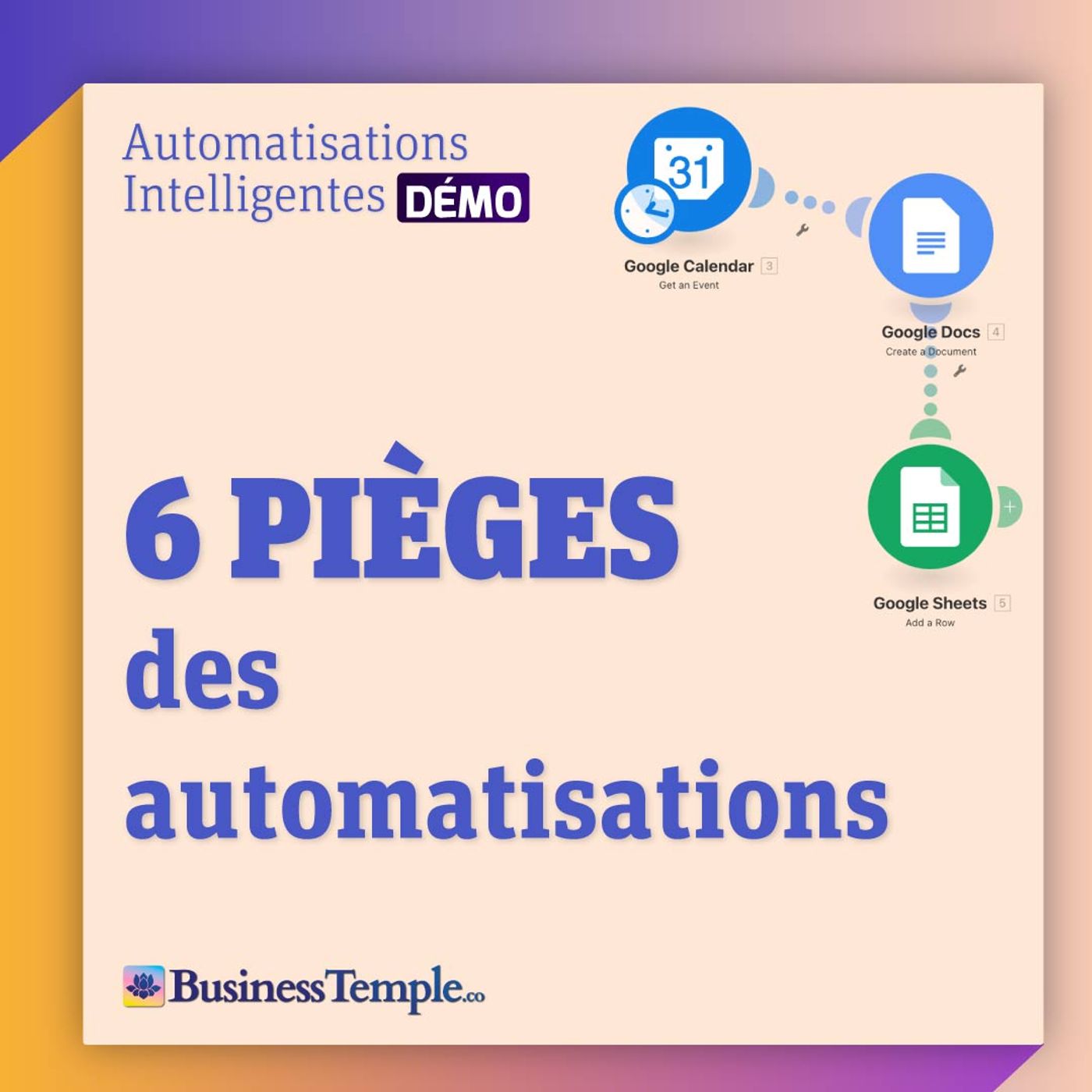 Automatisations : 6 erreurs qui t&%238217;empêchent de gagner 10h/semaine avec Make, n8n, Zapier %23584
