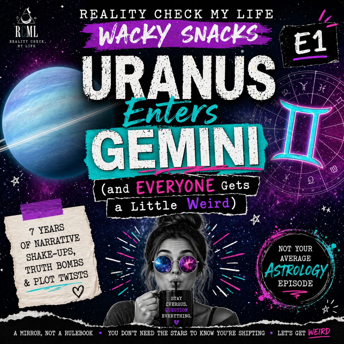 Wacky Snacks E1: Uranus Enters Gemini (and Everyone Gets a Little Weird) episode artwork