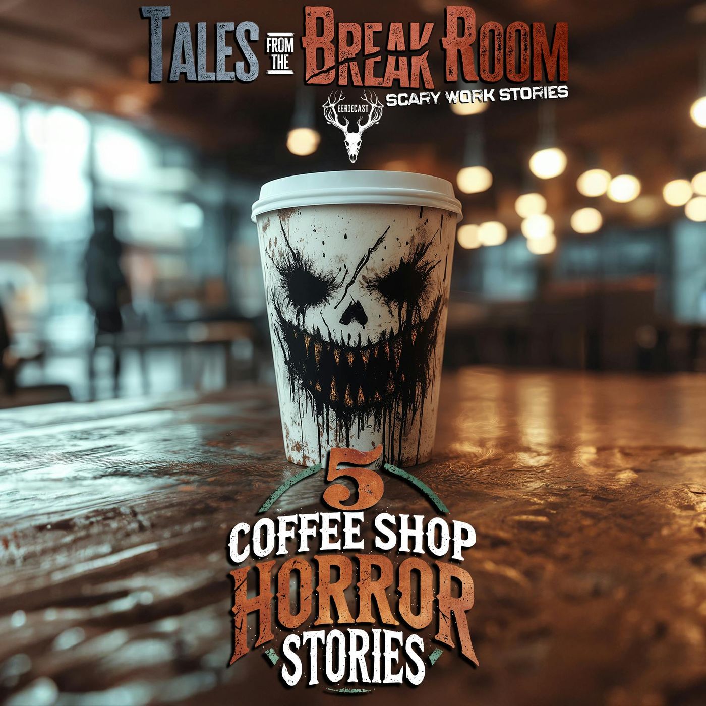 146 | 5 Most DISTURBING Stories that Happened at Coffee Shops episode artwork