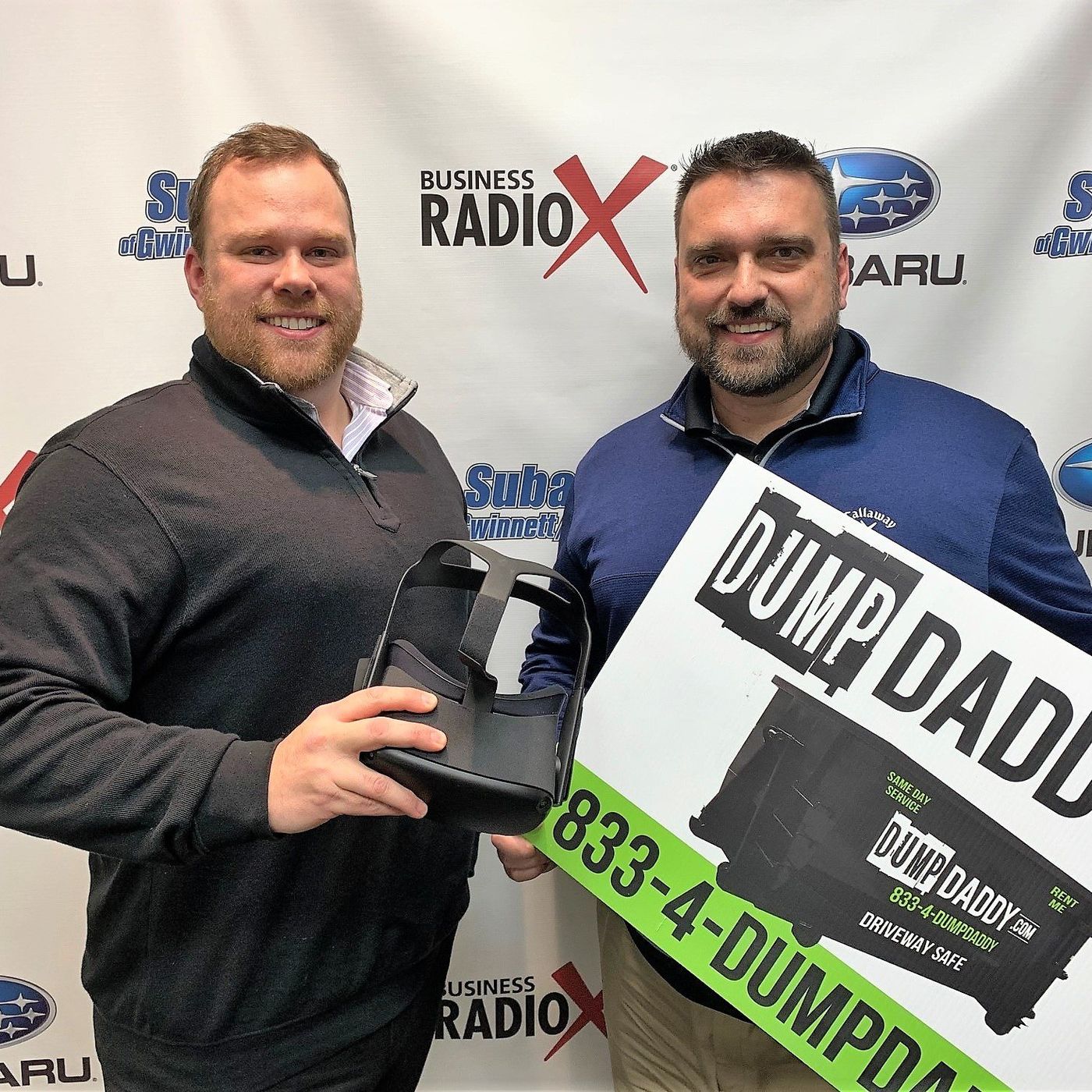 Macrae Cain of The Digital Media House and Mark Johnson of Dump Daddy episode artwork