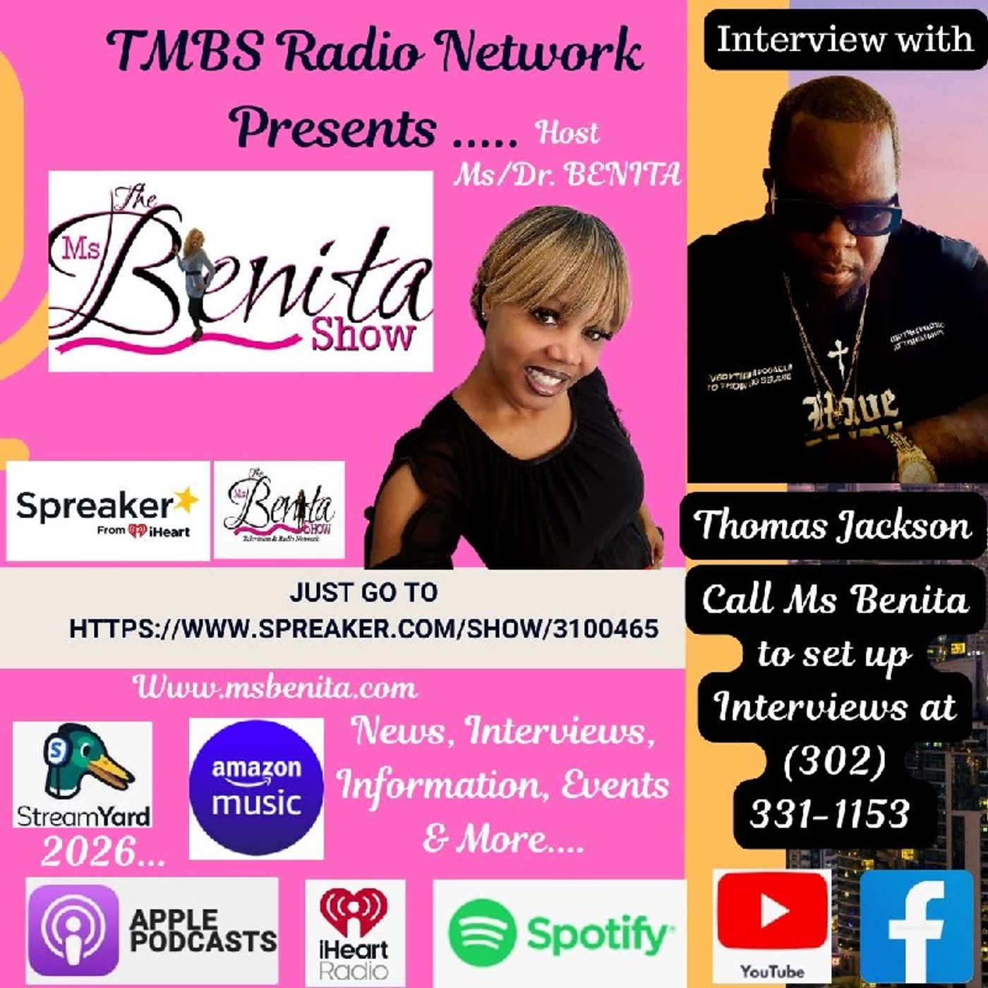 Episode 15 - #1 The Ms Benita Show Radio Show