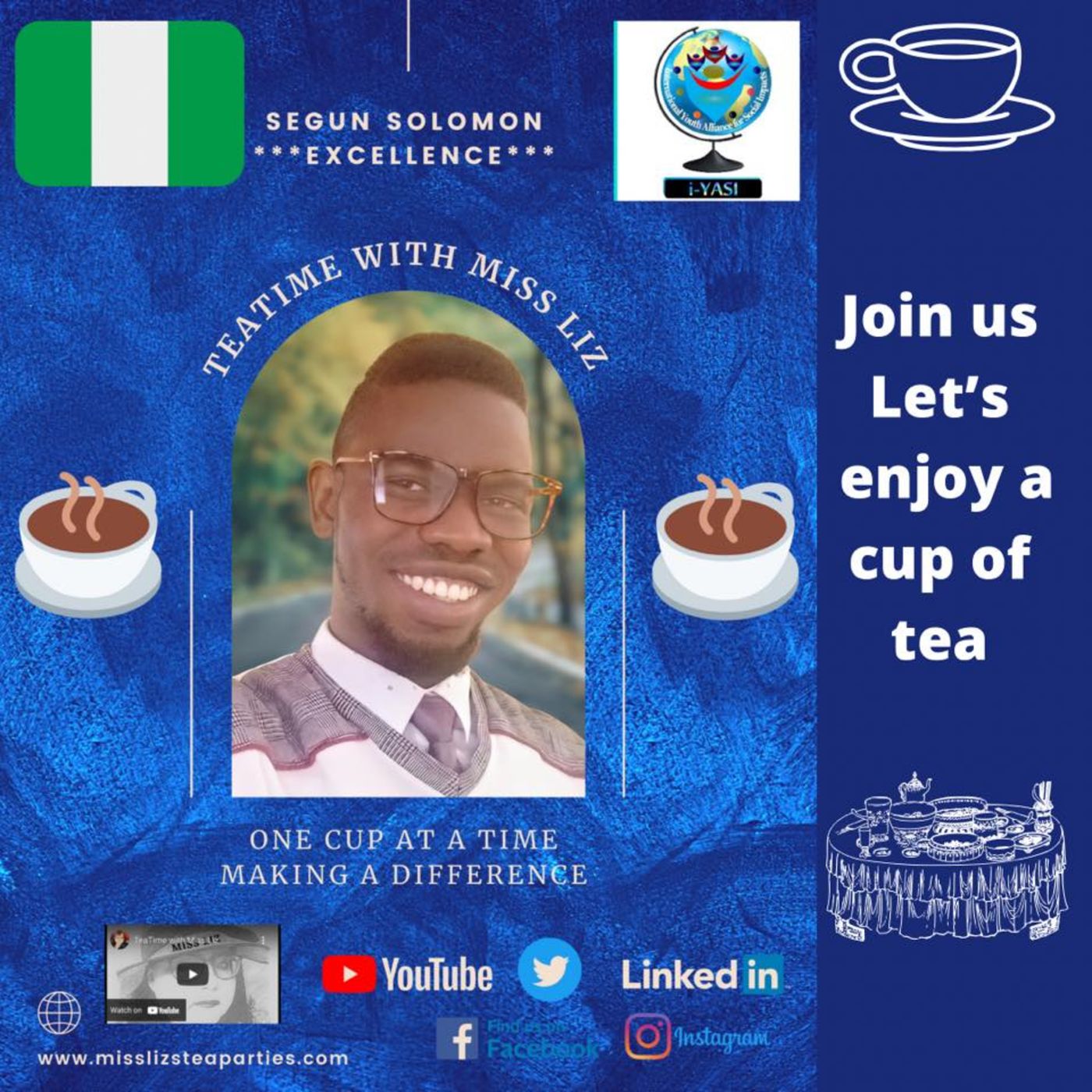 Teatime with Miss Liz