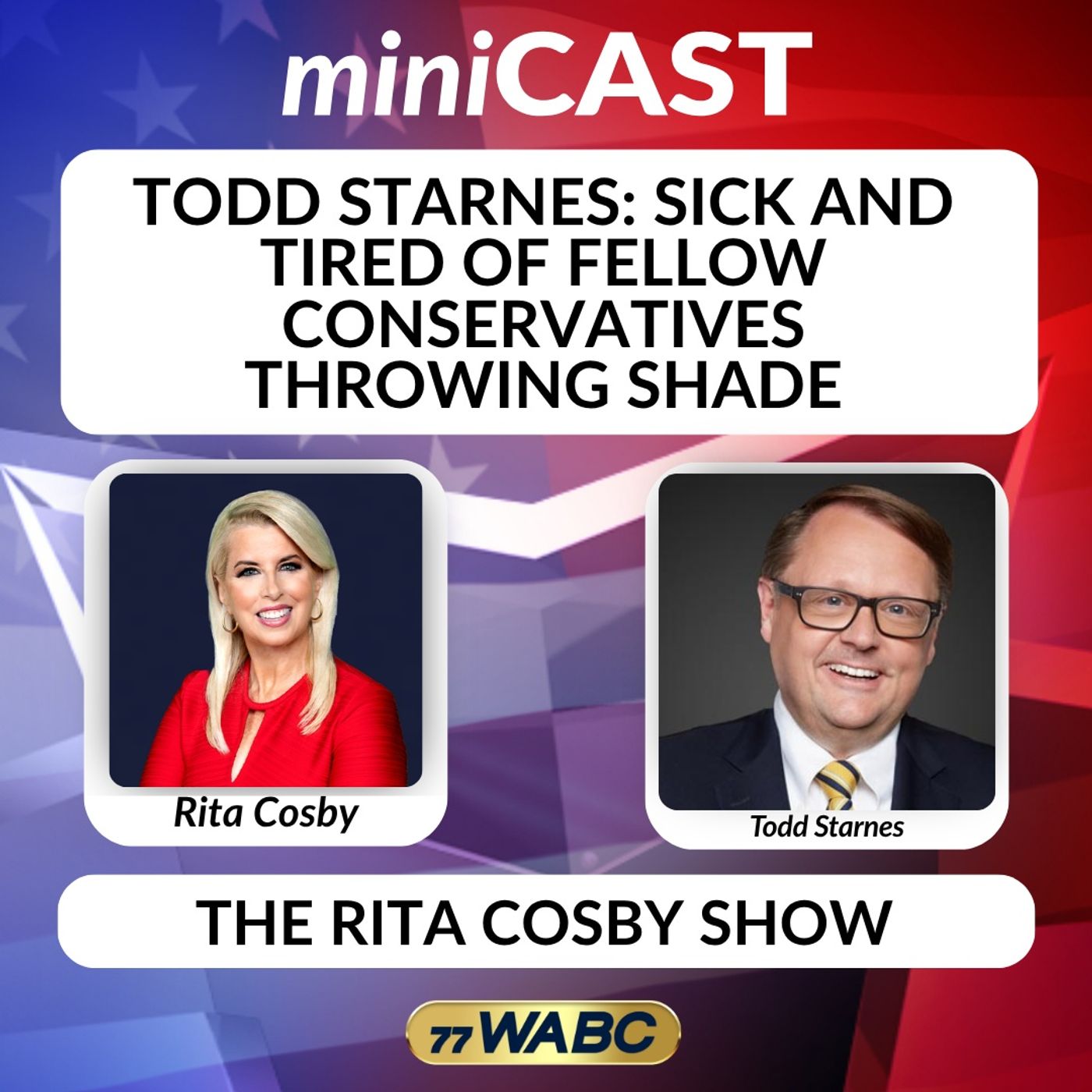 Todd Starnes: Sick And Tired Of Fellow Conservatives Throwing Shade episode artwork