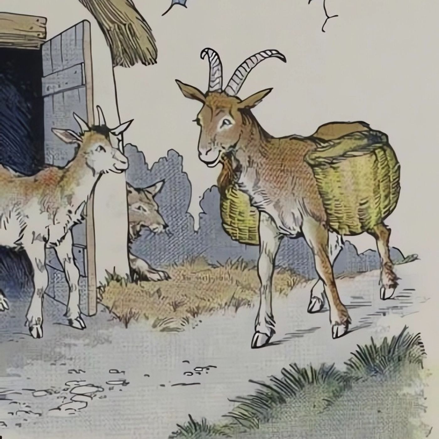 De Wolf, het kleine Geitje en de Moedergeit | Aesopus Fabels episode artwork