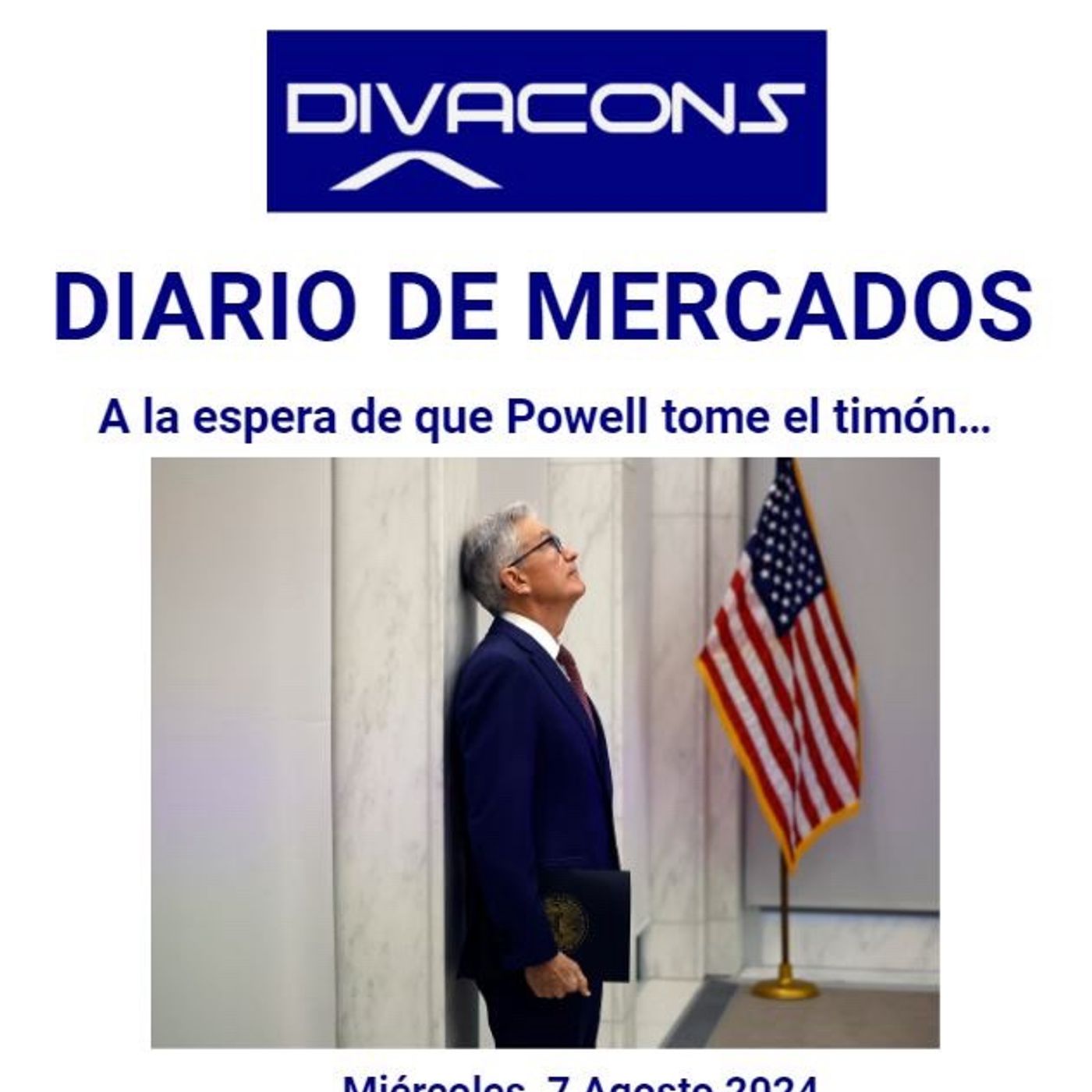 PODCAST en abierto DIARIO DE MERCADOS Miércoles 7 Agosto episode artwork