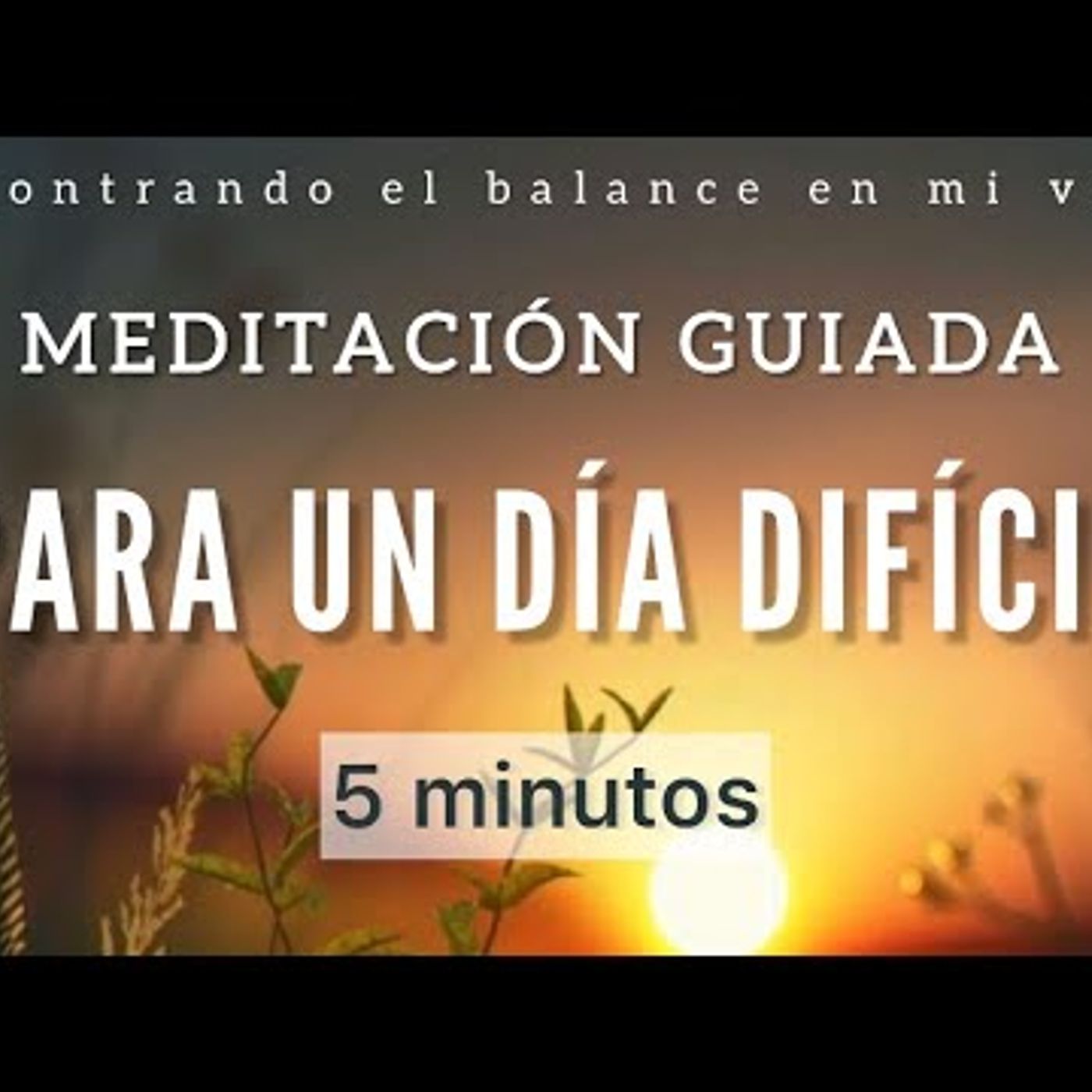 45. Meditación para un DÍAMOMENTO DIFÍCIL 🙏🏼 - 5 minutos de calma, confianza y fe 🧡 MINDFULNESS