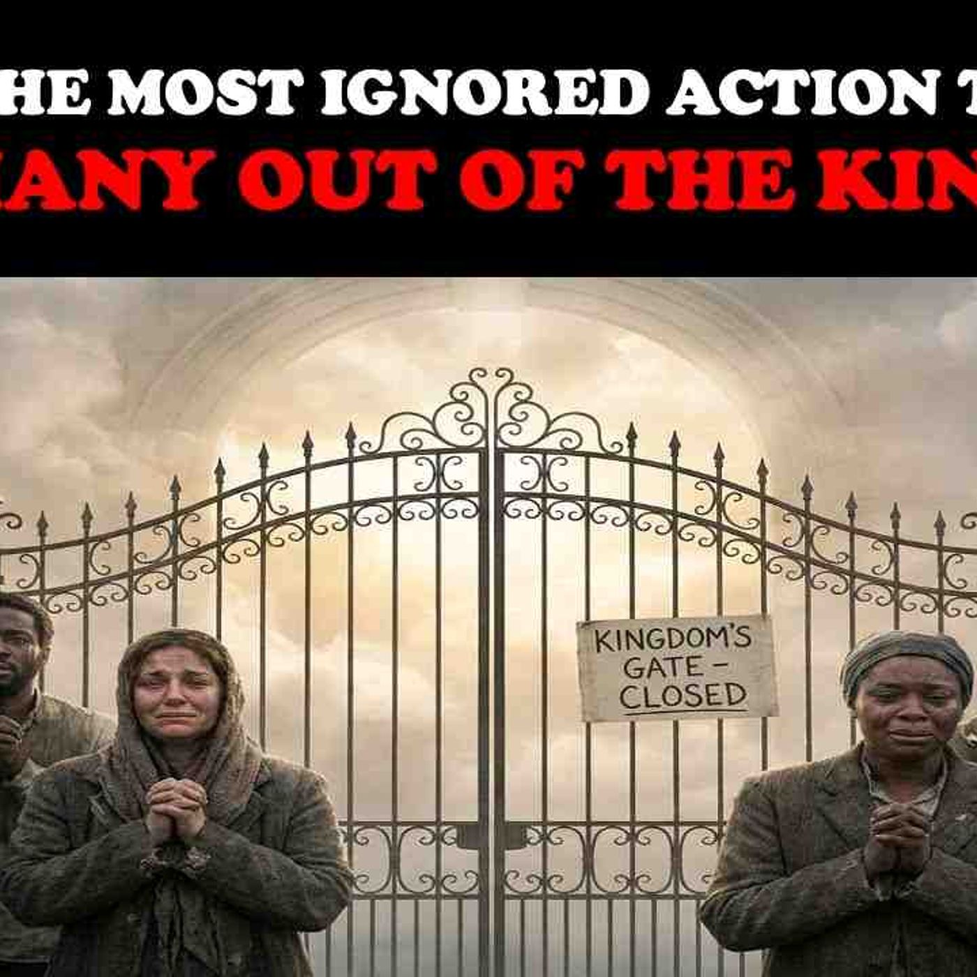 WHAT IS THE MOST IGNORED ACTION THAT WILL KEEP MANY OUT OF THE KINGDOM