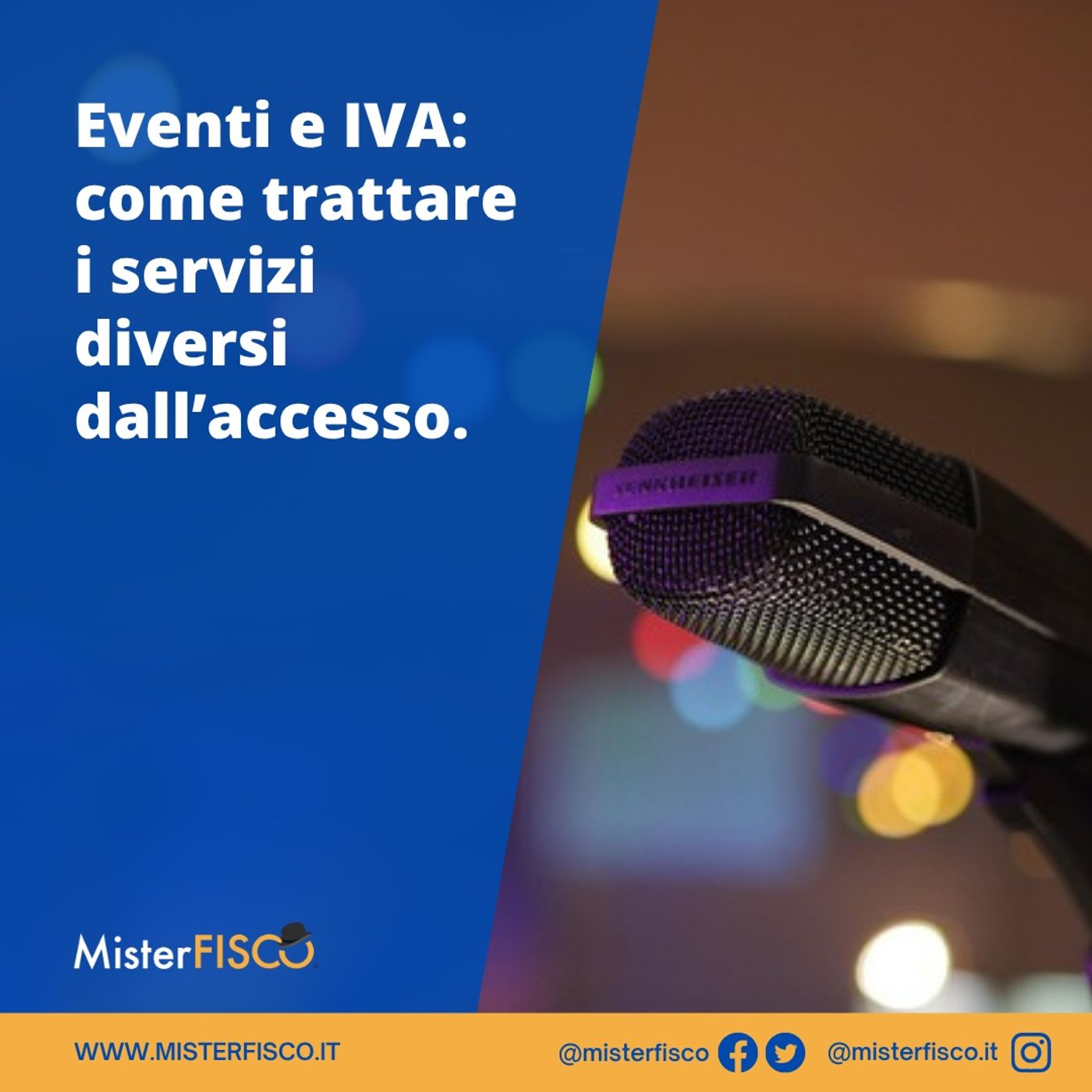Eventi e IVA: come trattare i servizi diversi dall’accesso episode artwork