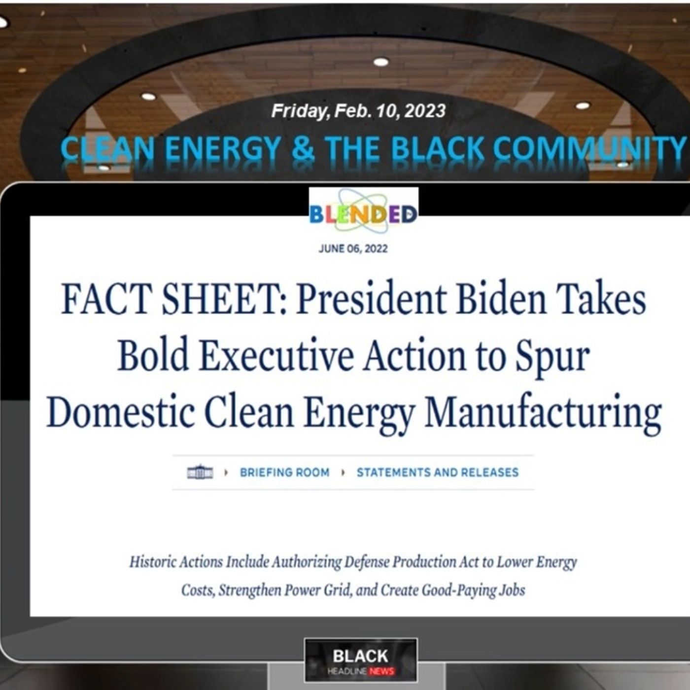 Live Forum 2: The Roots of Environmental Justice; Where do clean energy products fit in the lives of Black families? episode artwork