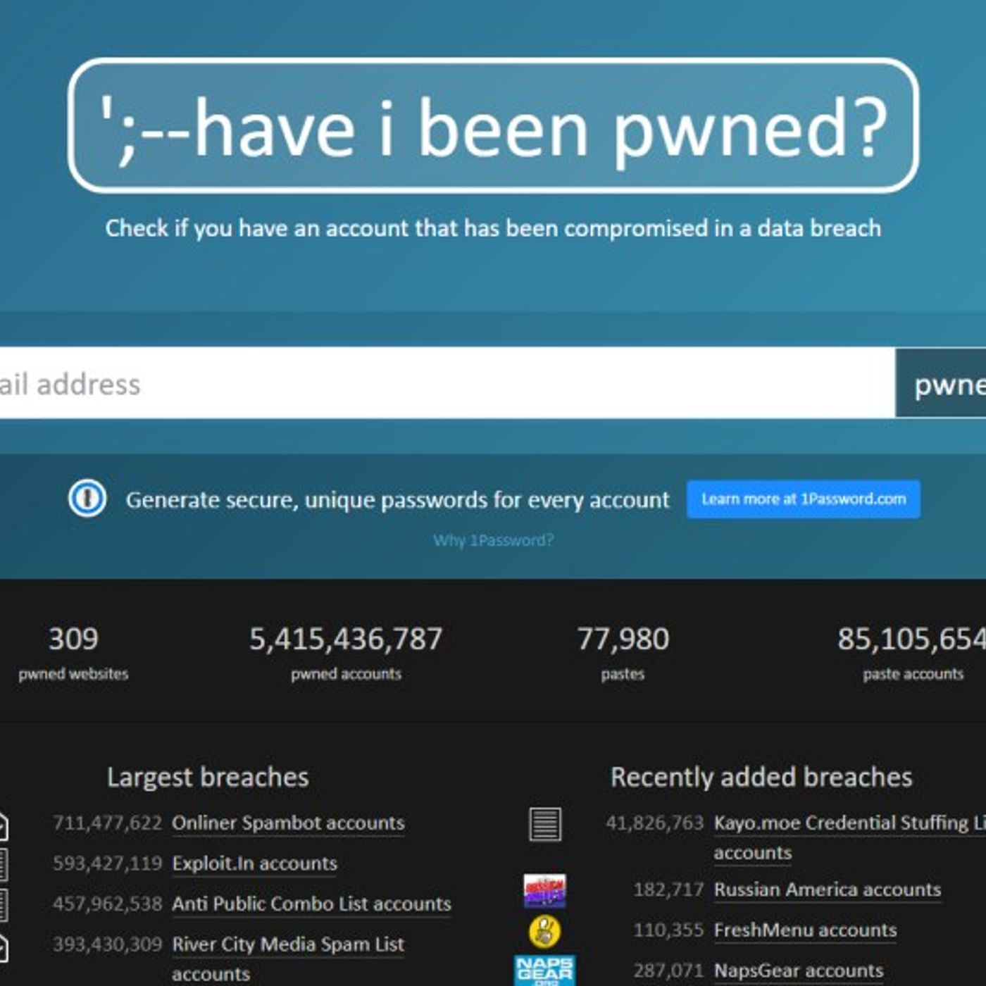 Come funziona Have I been PWNED?