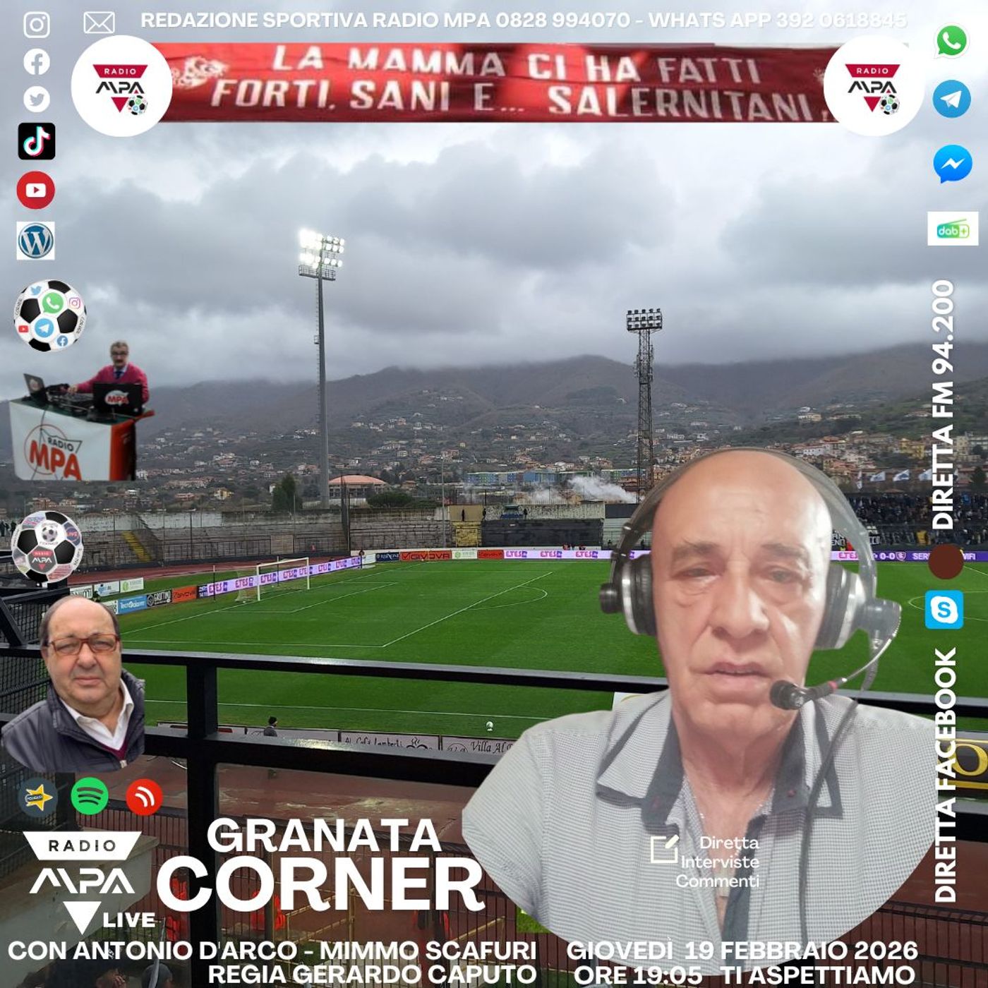 19 02 26 Granata Corner con Pugliese e Di Carlo episode artwork