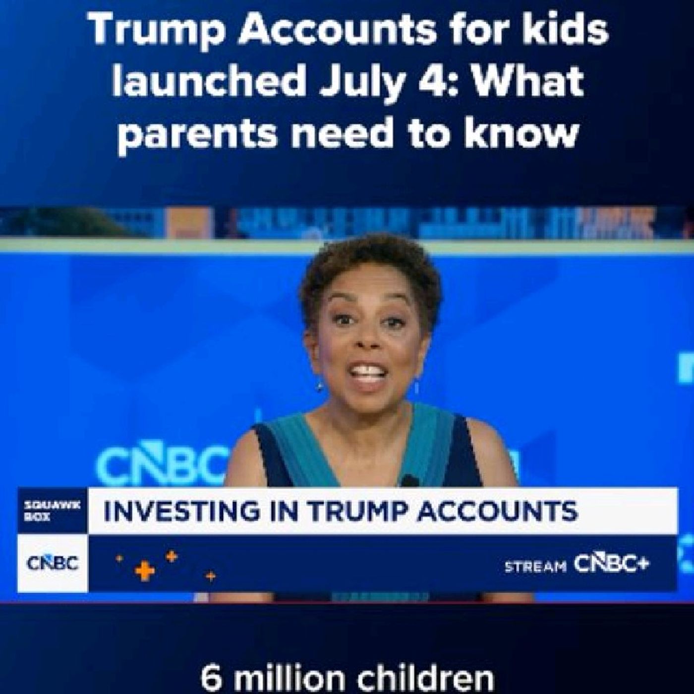 Trump Accounts officially launched on July 4. CNBC's Sharon Epperson explains what they are and what parents need to know. Read more at the episode artwork