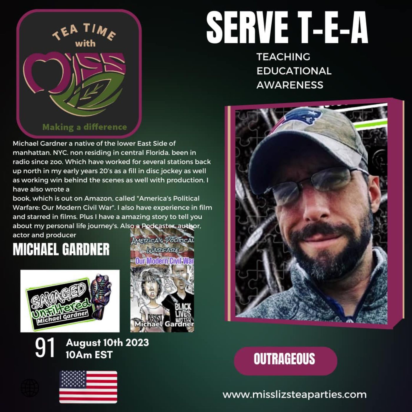 Teatime with Miss Liz