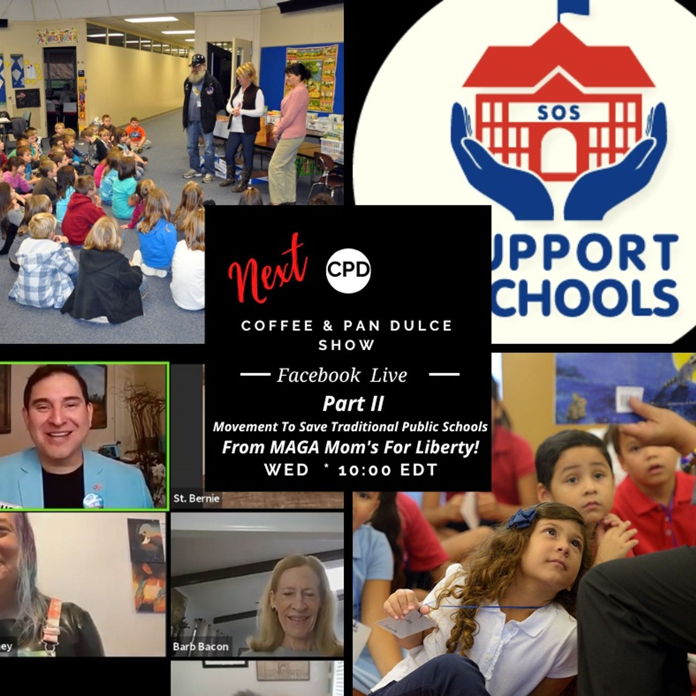 “Part II: Movement To Save Traditional Public Schools From MAGA Mom’s For Liberty!” –  #CPD0232-02082023 episode artwork