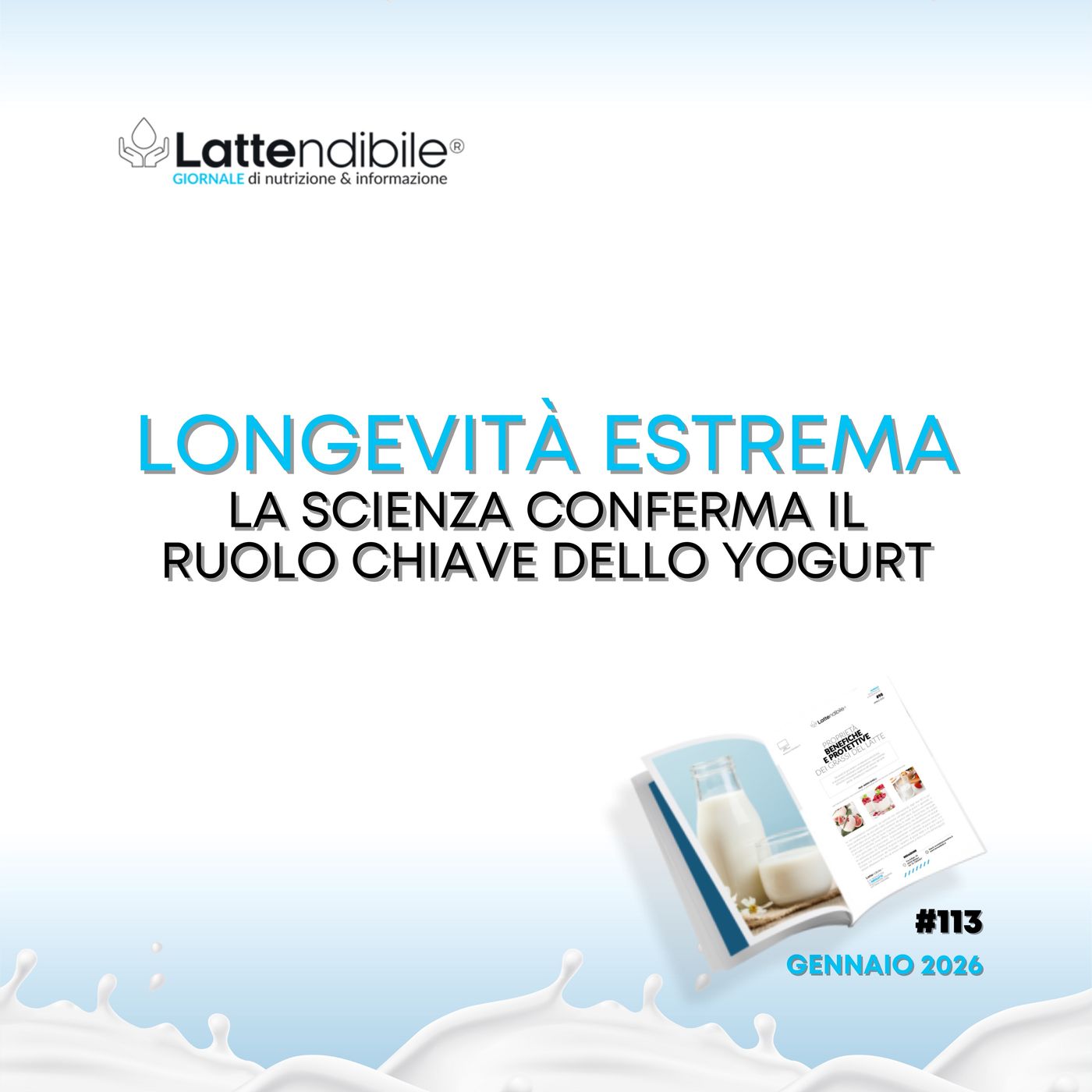 LONGEVITÀ ESTREMA: LA SCIENZA CONFERMA IL RUOLO CHIAVE DELLO YOGURT episode artwork