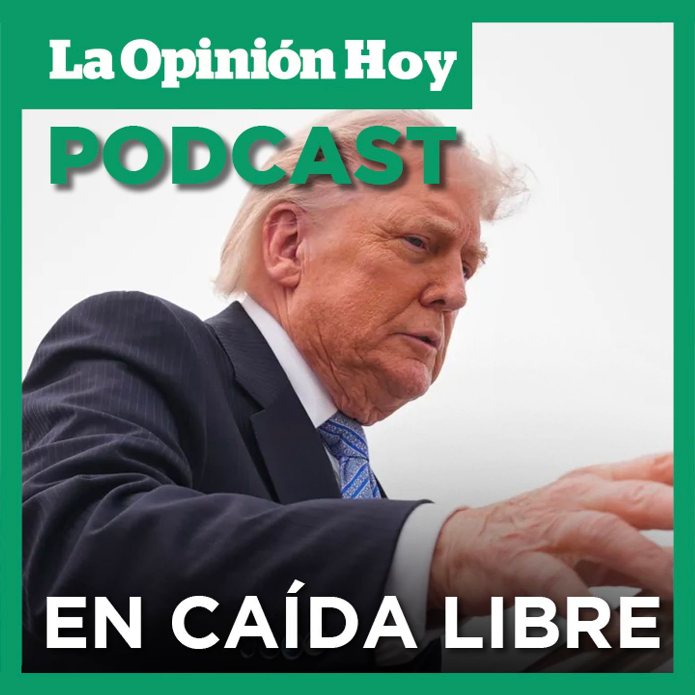 La popularidad de Trump se desploma.