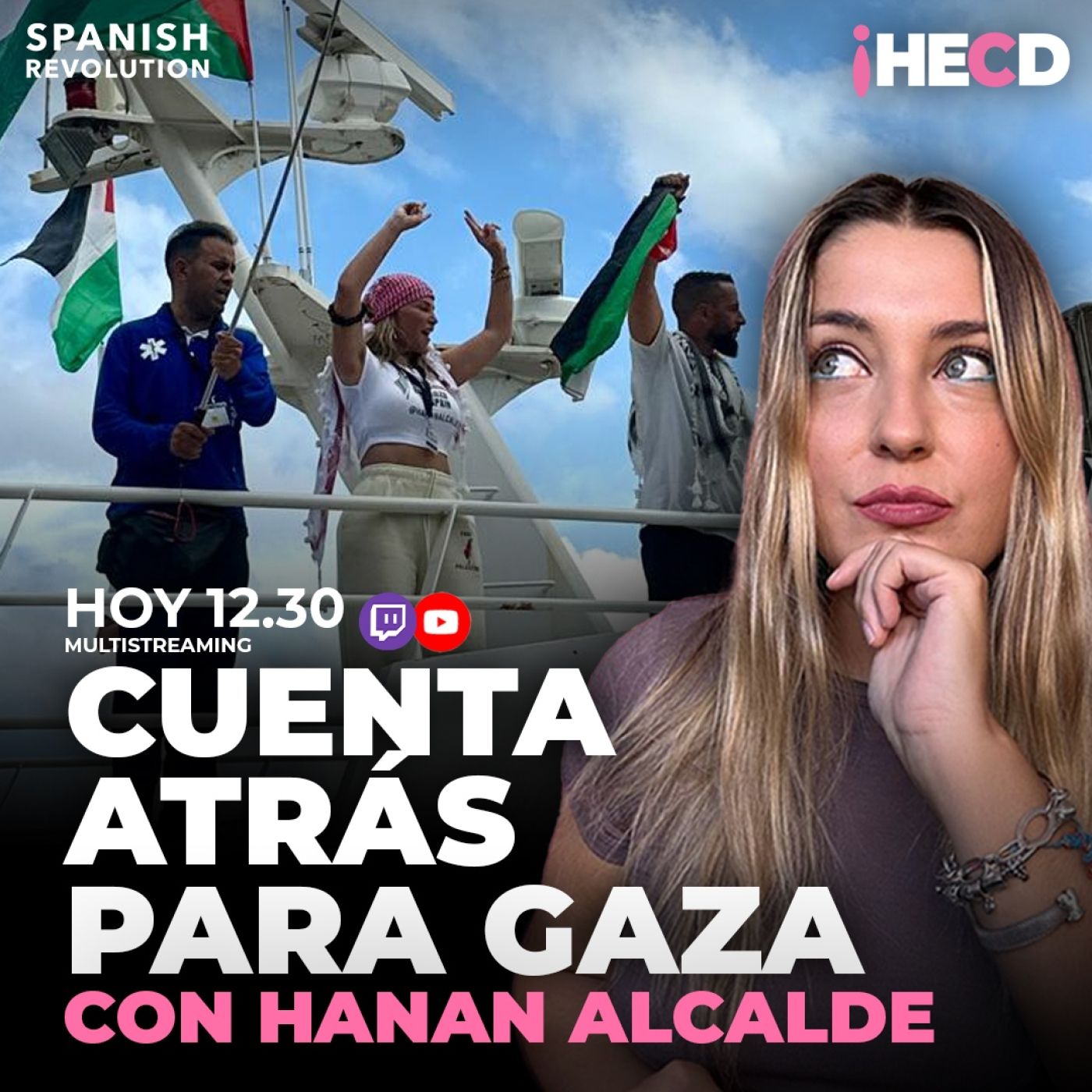 HECD! 573 | CUENTA ATRÁS PARA GAZA, con Hanan Alcalde