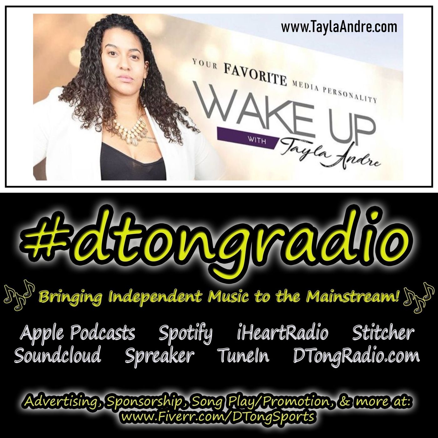 #NewMusicFriday on #dtongradio - Powered by TaylaAndre.com episode artwork