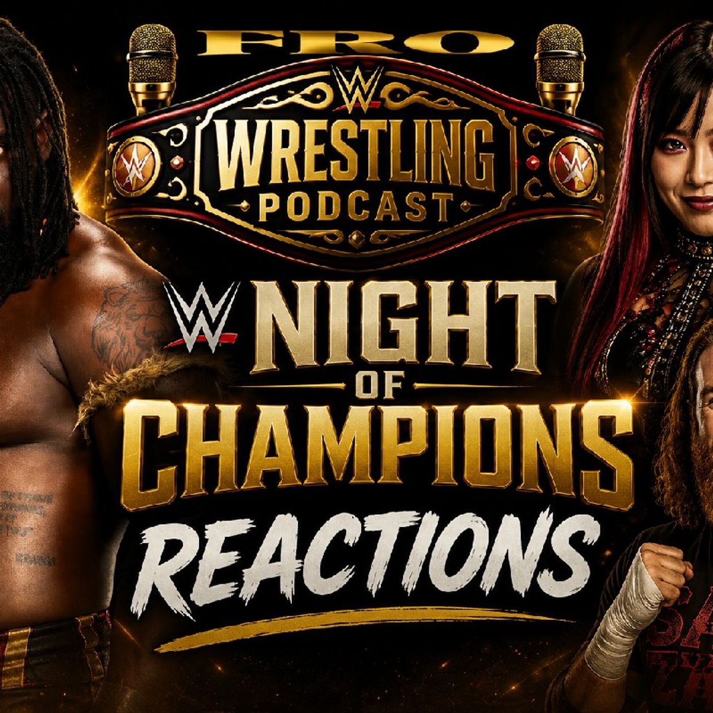 WWE Night of Champions Reactions episode artwork