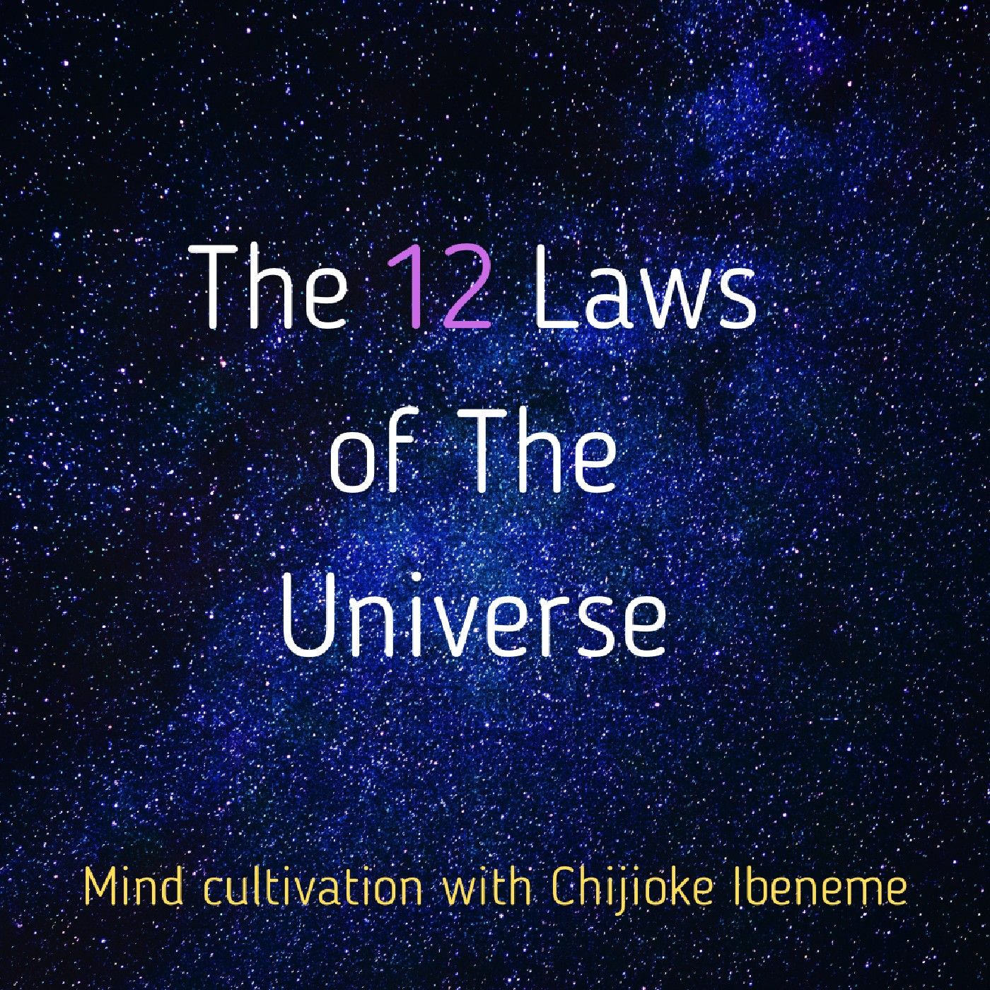 The 12 Laws Of The Universe