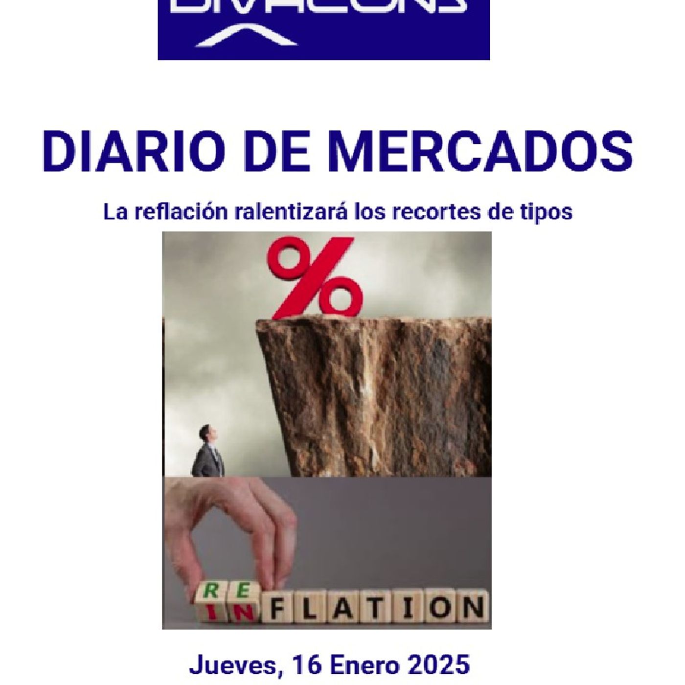 PODCAST en abierto DIARIO DE MERCADOS Jueves 16 Enero 2025 episode artwork