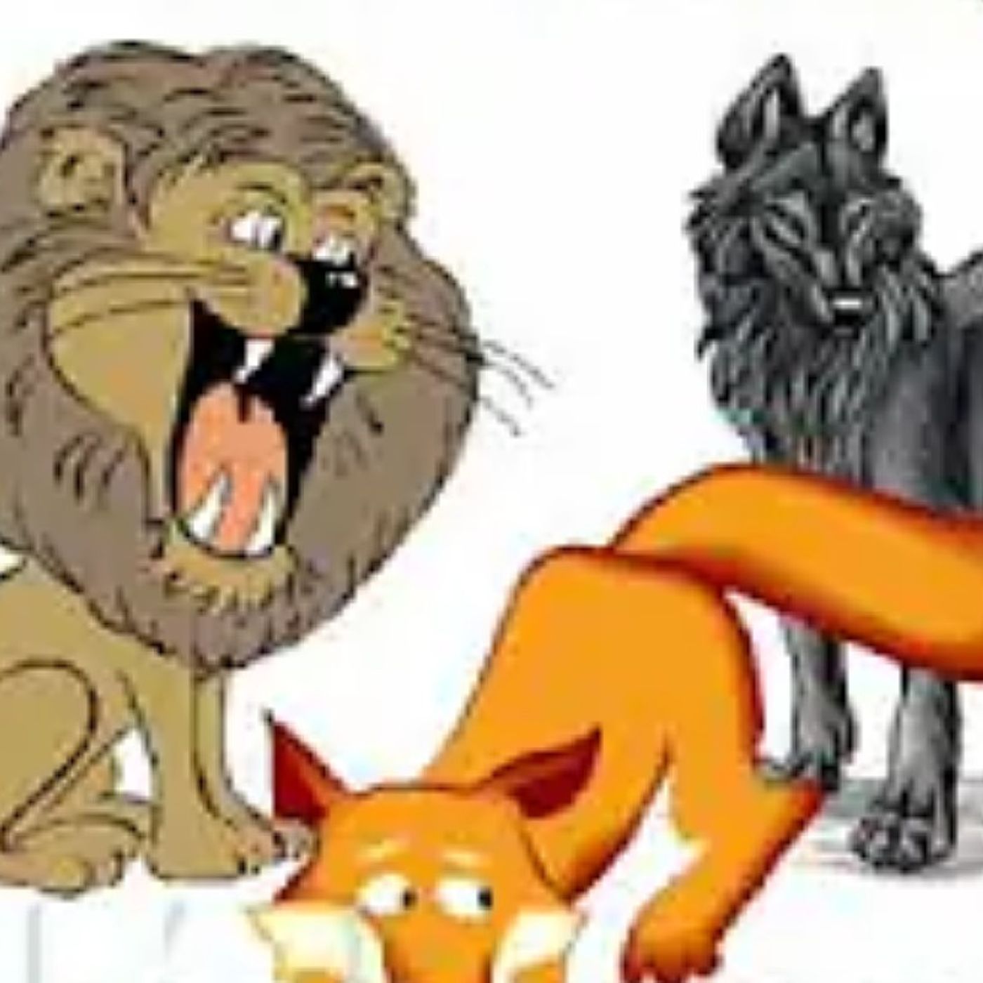 Podcats el león, la zorra y el lobo
