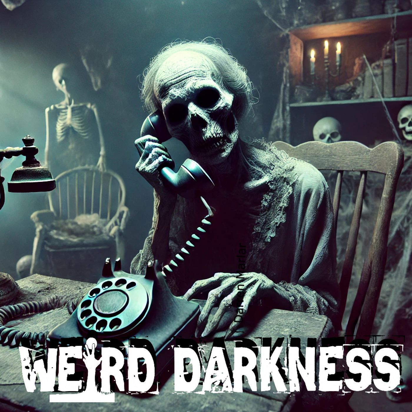 cover of episode “DEAD CALLING” and More Strange But True Stories! #WeirdDarkness