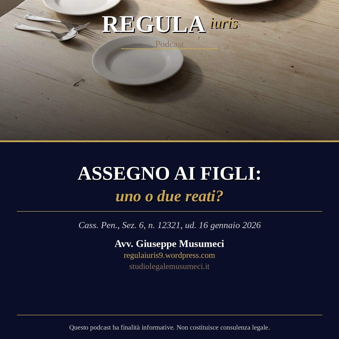 Omissione di assegno mantenimento e mezzi di sussistenza per i figli minori. Quanti reati? episode artwork