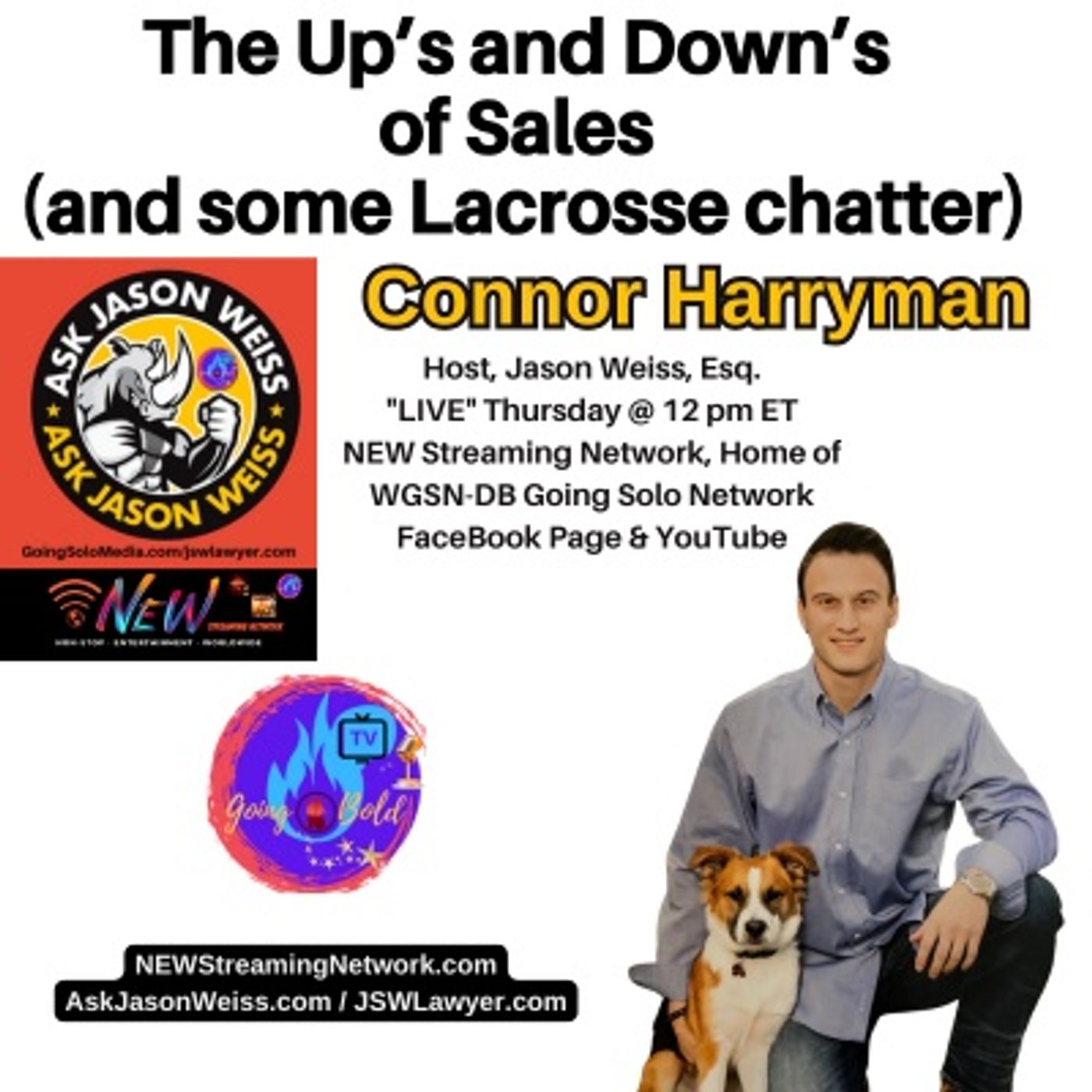 The Up's and Down's of Sales and some Lacrosse Chatter