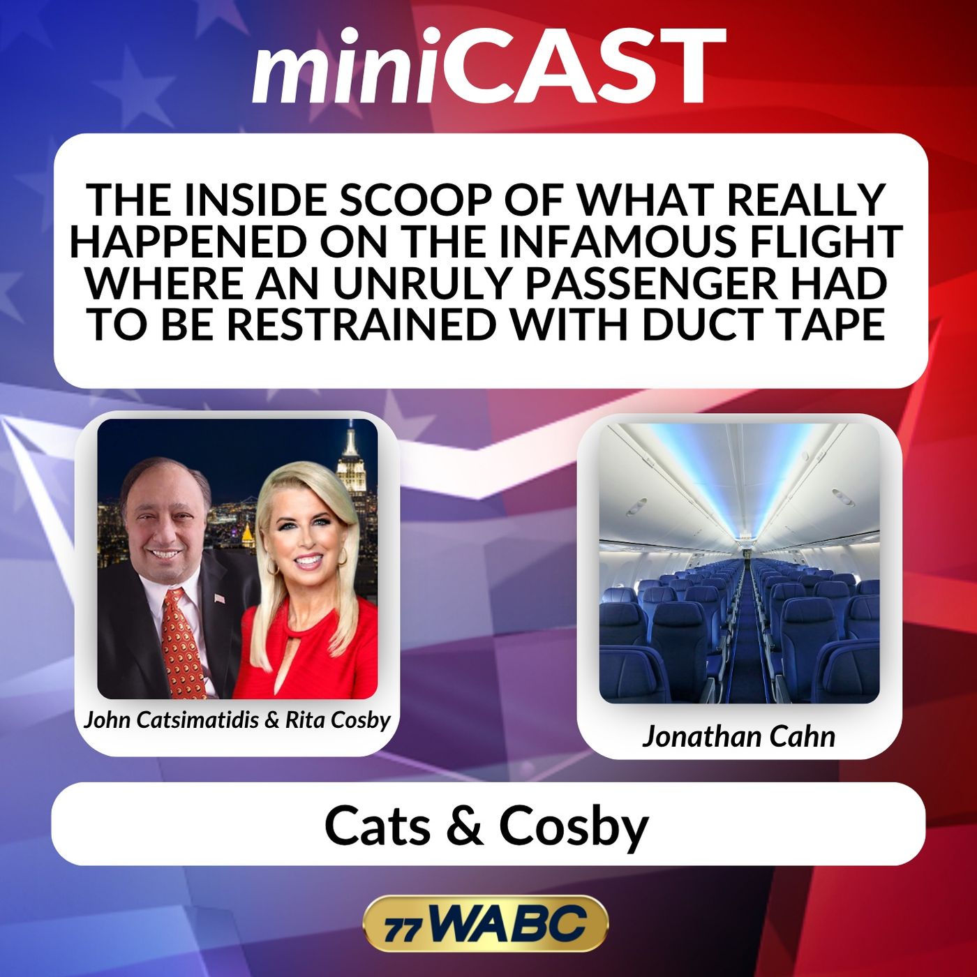 Jonathan Cahn: The Inside Scoop of What Really Happened on the Infamous Flight Where an Unruly Passenger Had to Be Restrained With Duct Tape episode artwork