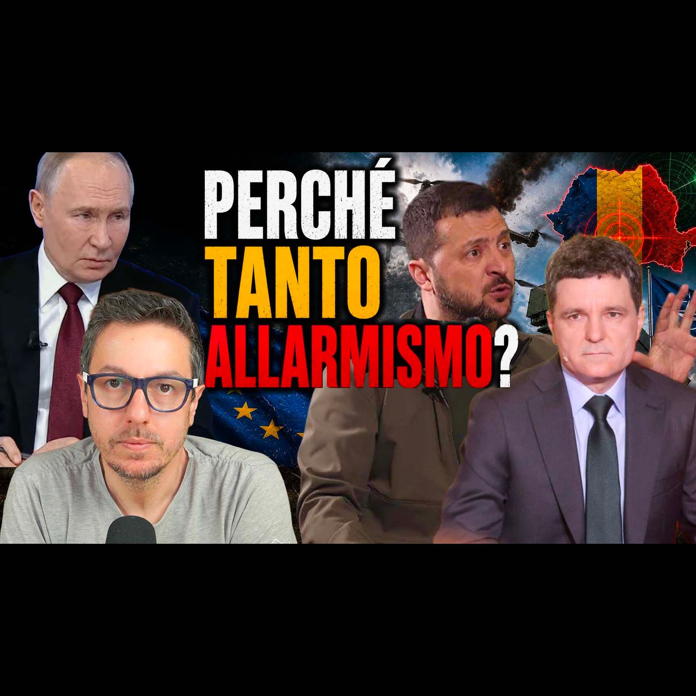 SMENTITO L’ATTACCO RUSSO IN ROMANIA | ALLORA PERCHÉ INSISTONO SULLA MINACCIA DEL DRONE?