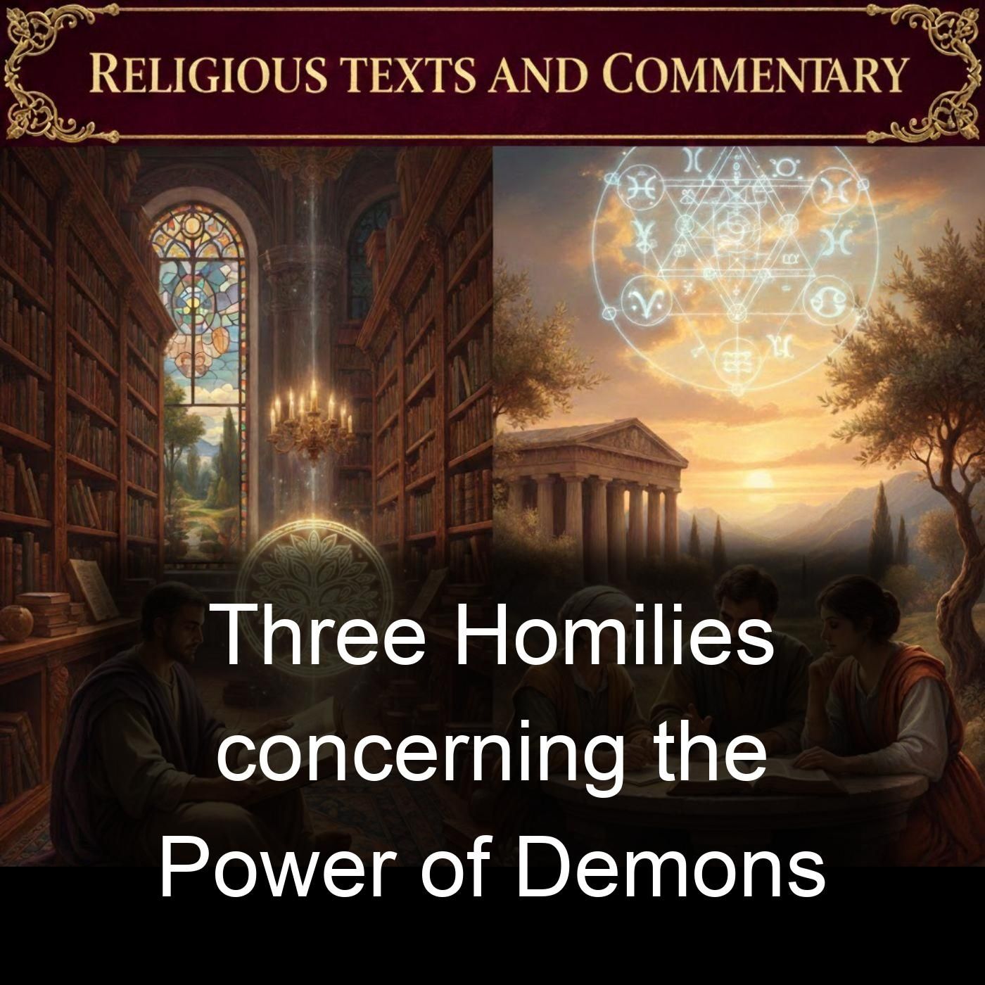 Three Homilies concerning the Power of Demons cover art