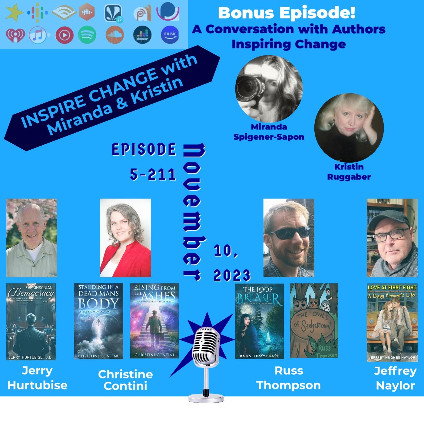 Inspire Change  - Season 5-211 A Conversation with Authors