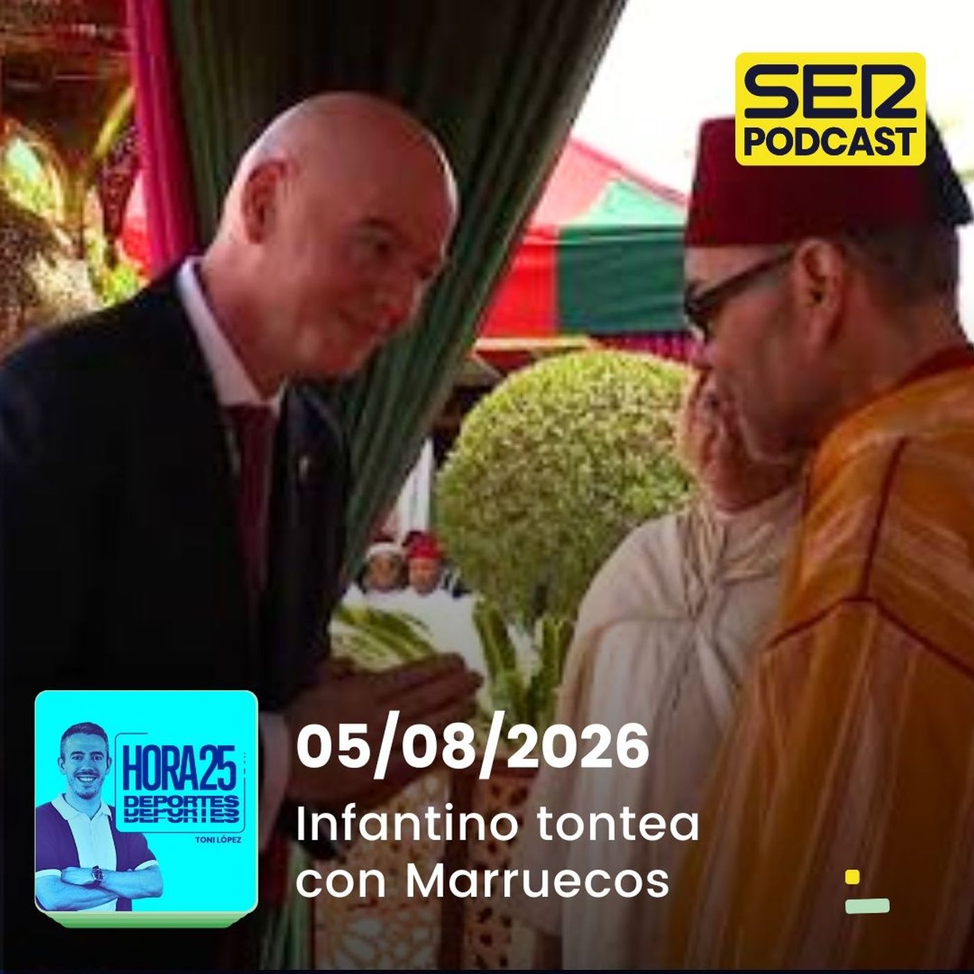 Hora 25 Deportes | Infantino tontea con Marruecos episode artwork