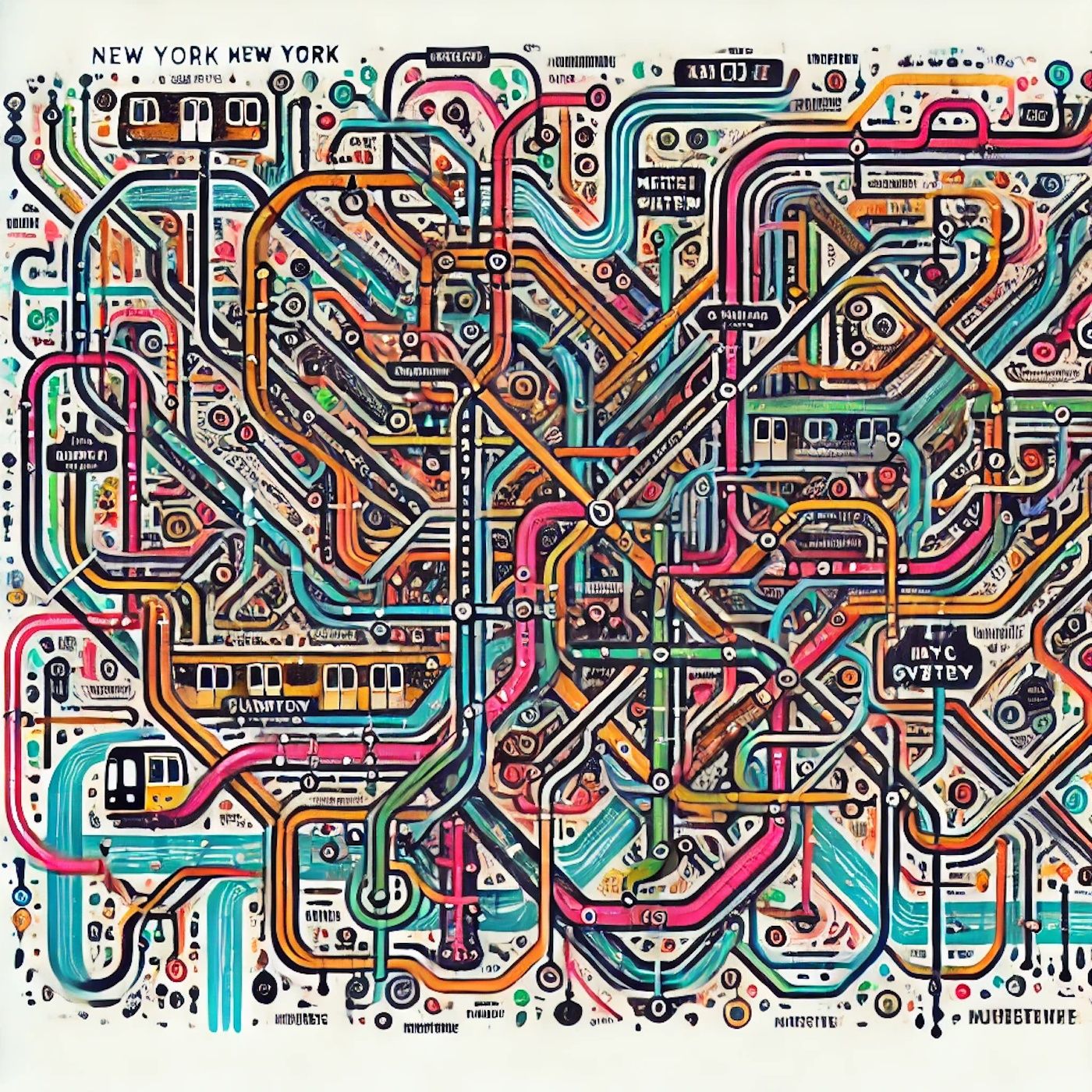 地下鉄の路線図が、まるでスパゲッティの山のように見えたことはありませんか？​ episode artwork