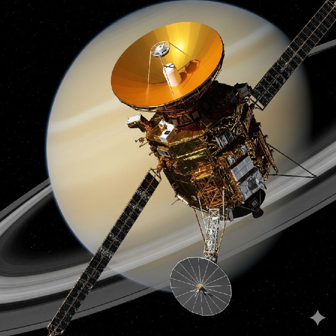 Cassini-Huygens: The Historic Mission That Revolutionized Our View of Saturn episode artwork