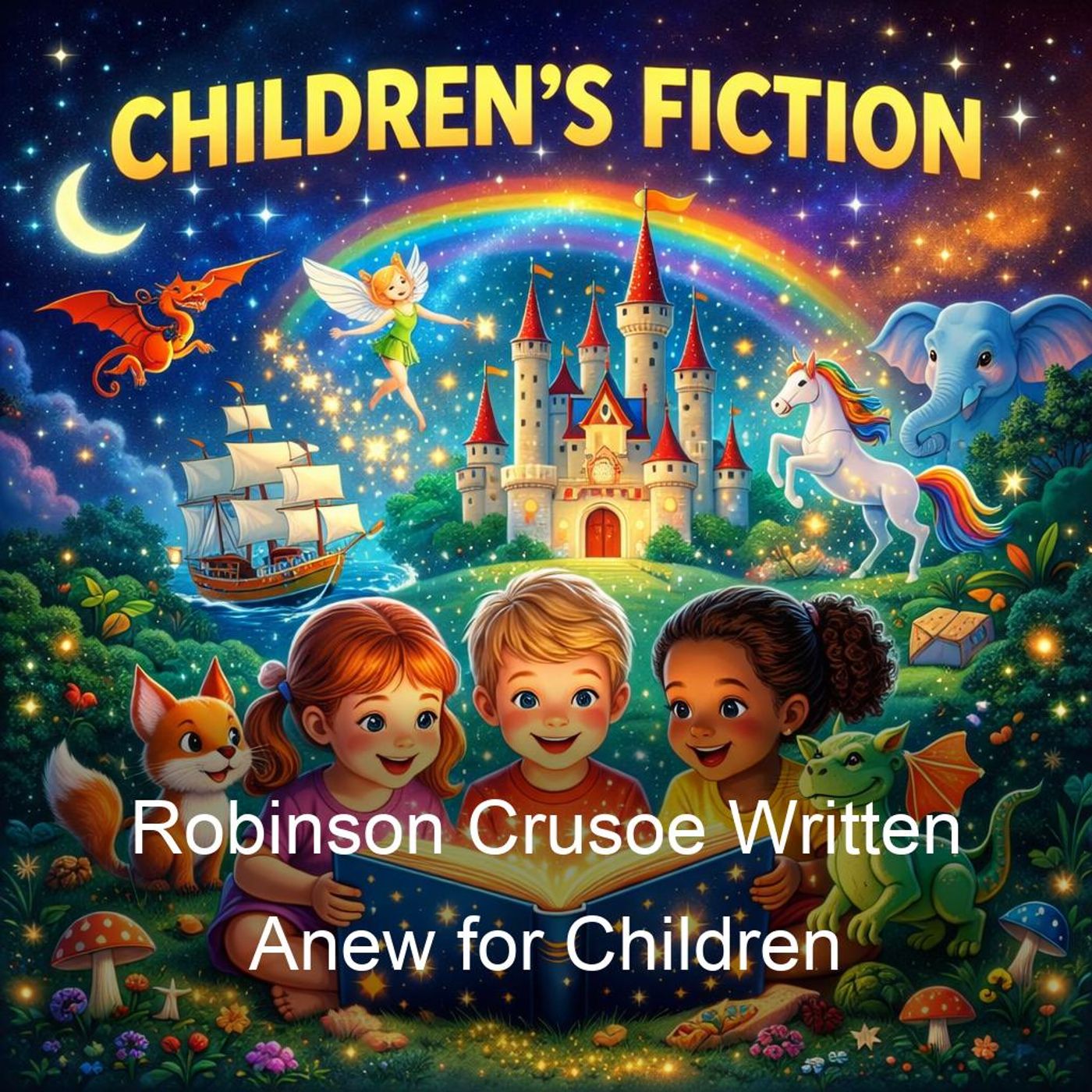 Robinson Crusoe Written Anew for Children